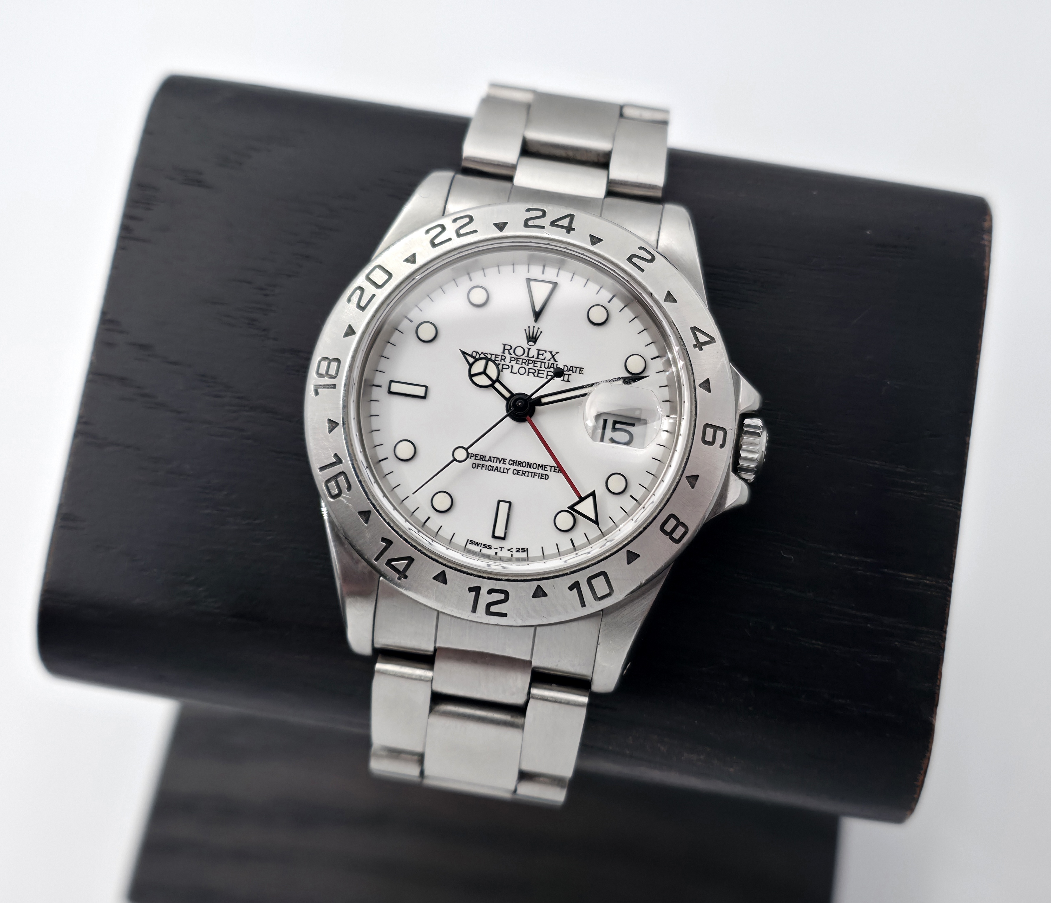 Rolex Explorer II 40mm Polar, 1996 *Hieno setti!