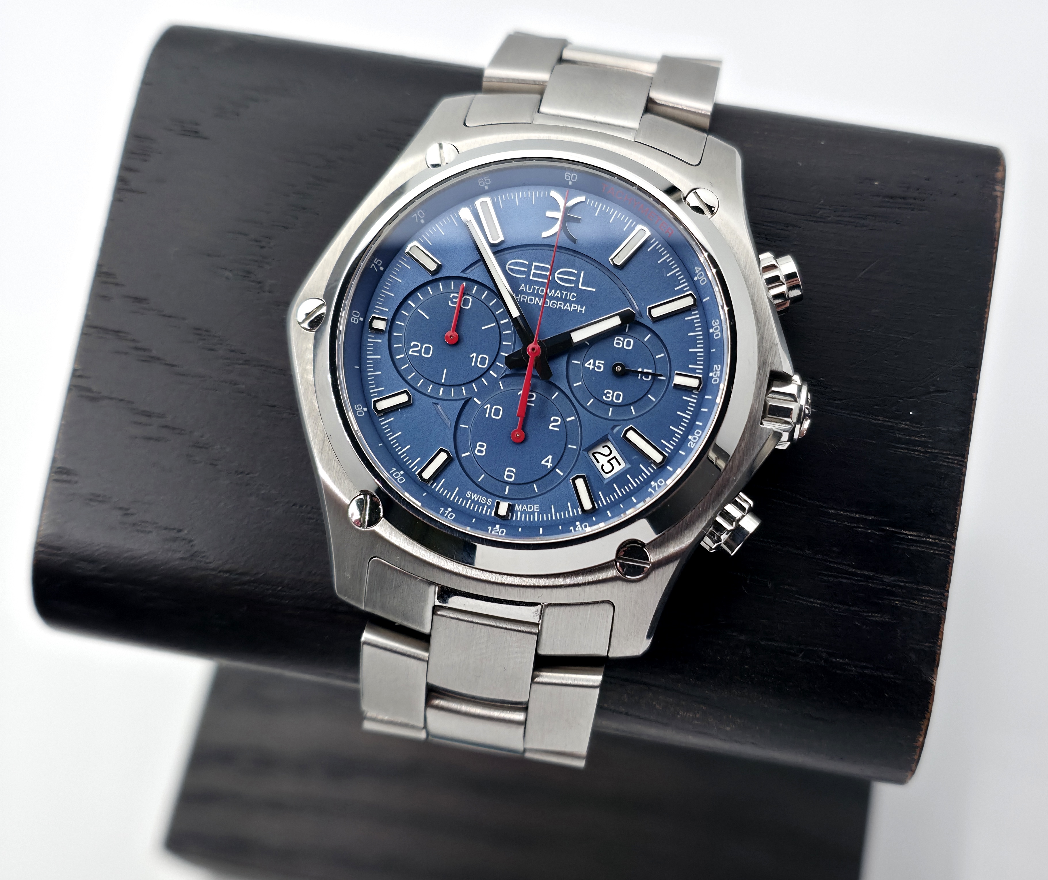 Ebel Discovery Chronograph Blue 43mm (09/2021)