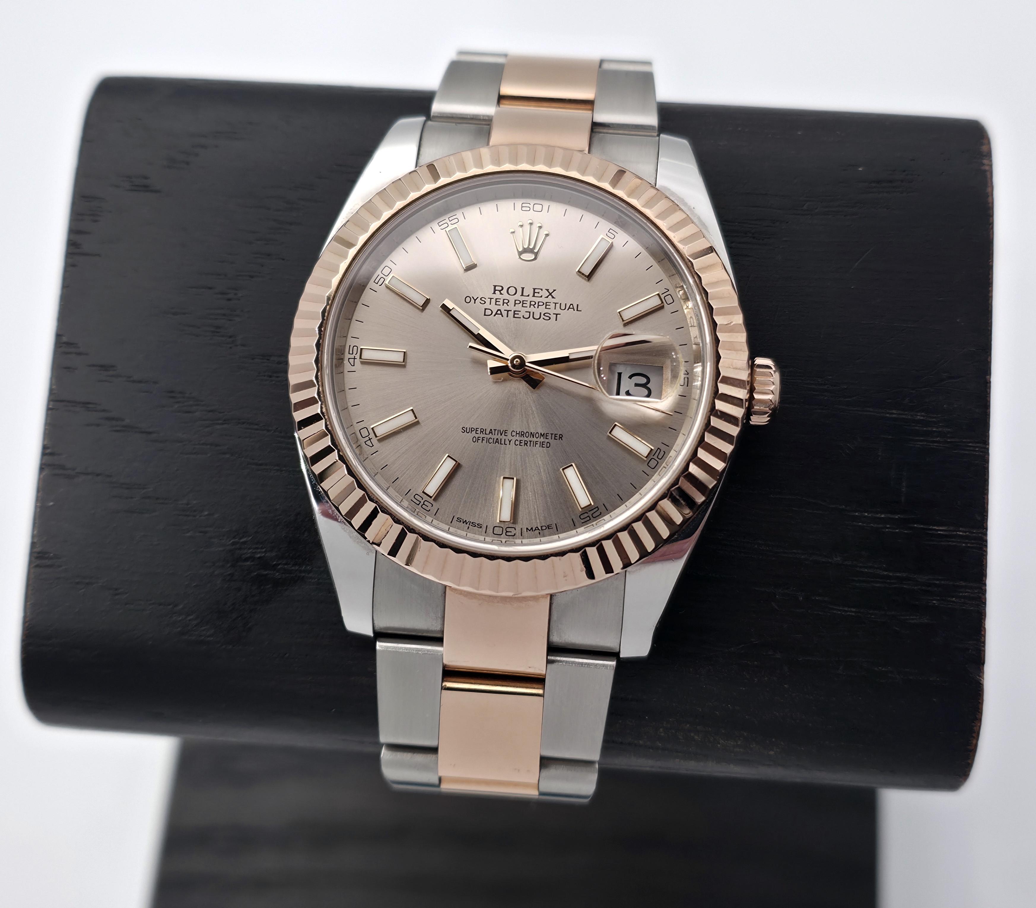 Rolex Datejust 41 Steel, Everose, Sundust (10/2018)