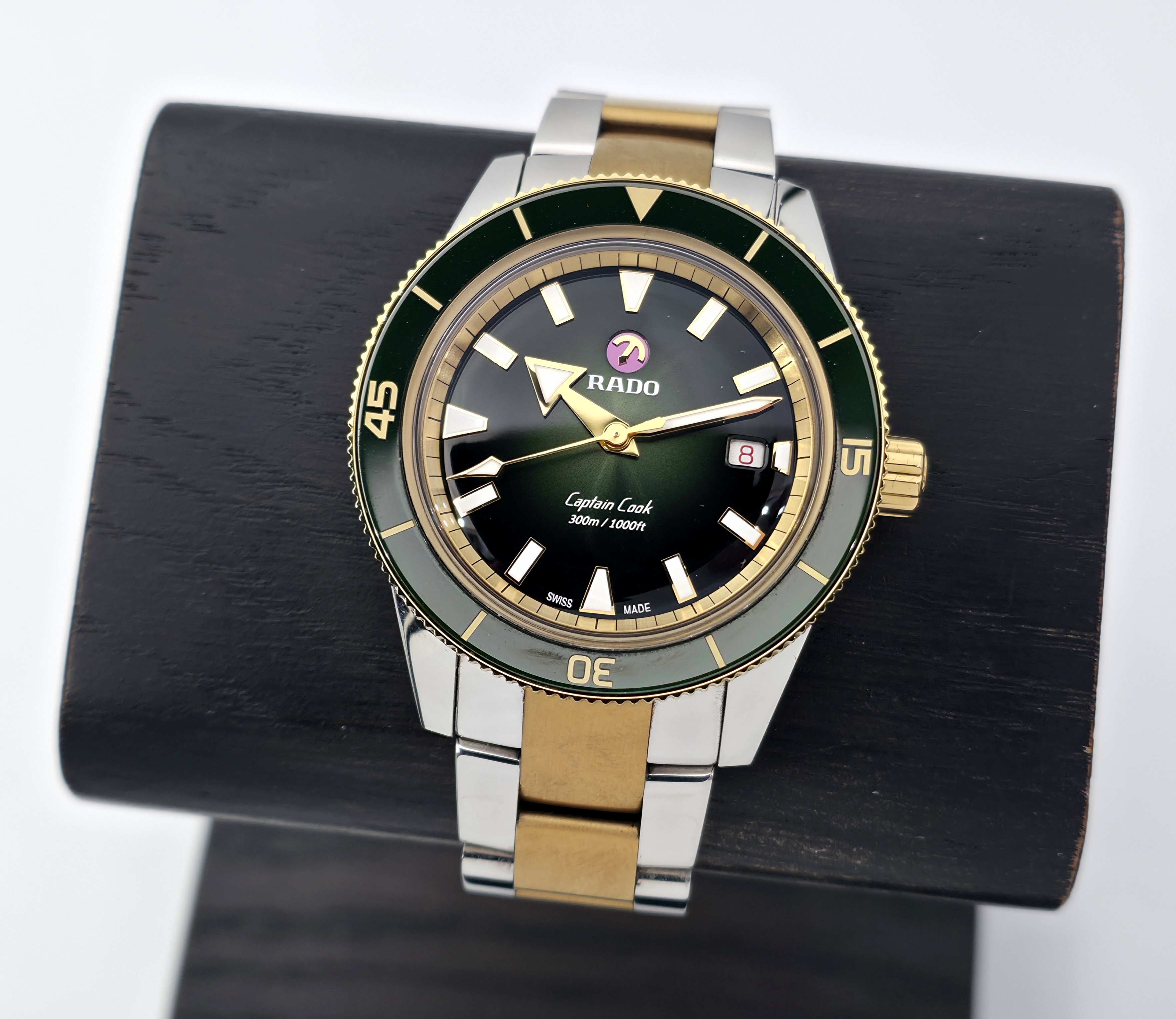 Rado Captain Cook Two-tone, Green 42mm (07/2023)