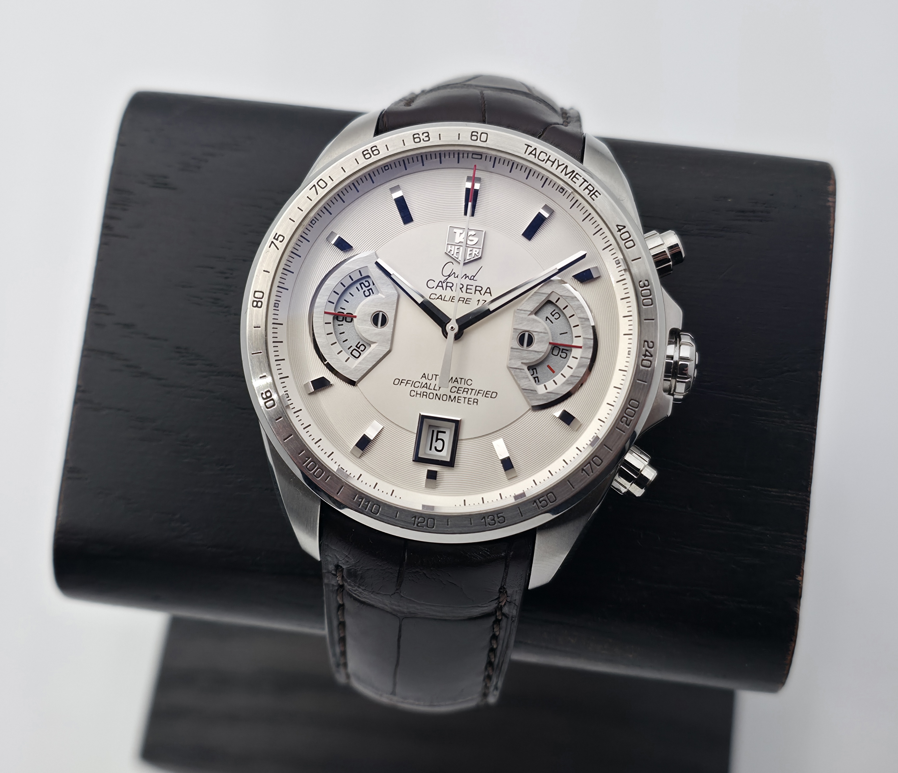 TAG Heuer Grand Carrera Calibre 17 43mm (12/2012, Huollettu 02/2026)