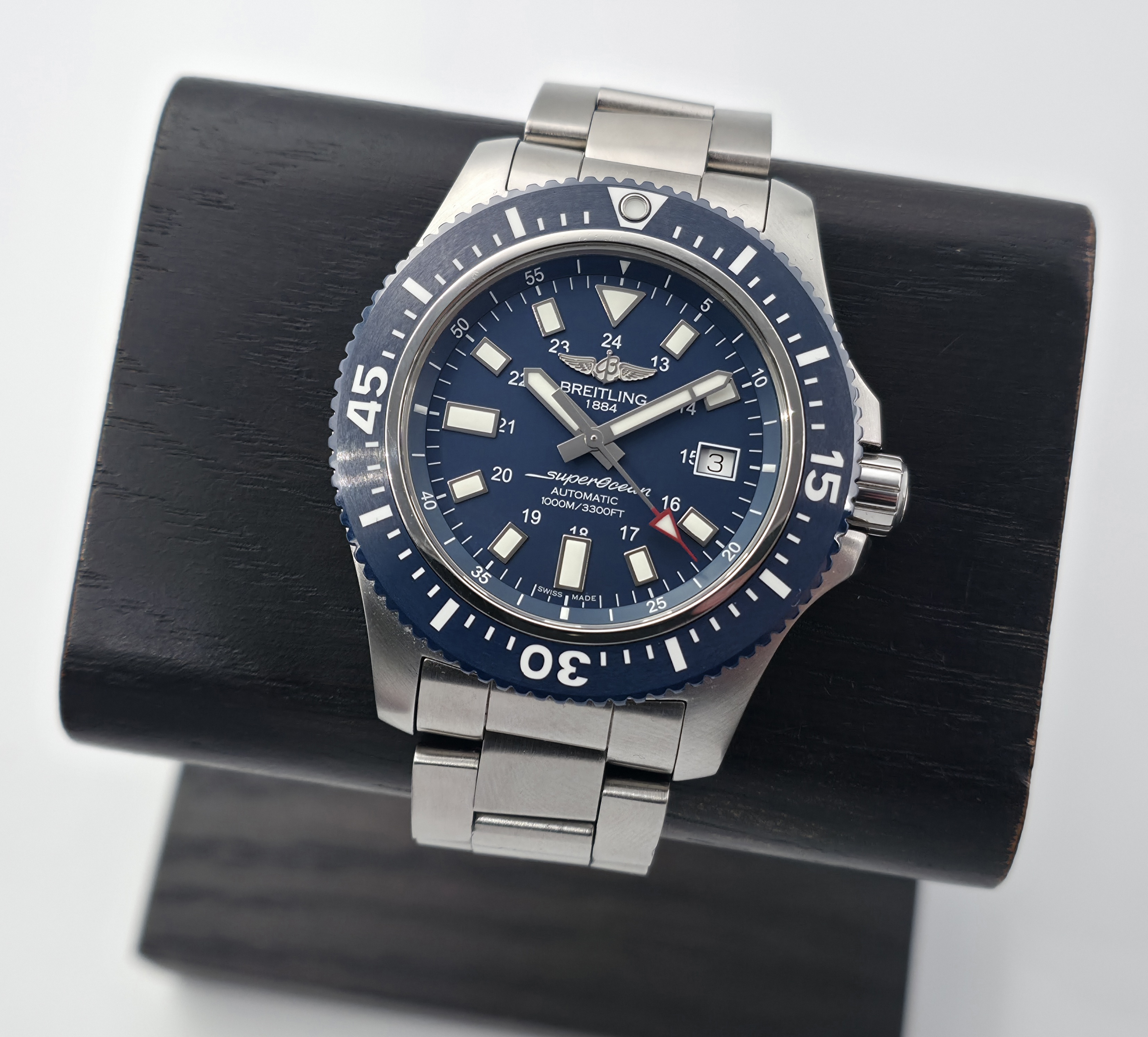 Breitling SuperOcean 44 Special, Blue (10/2018)