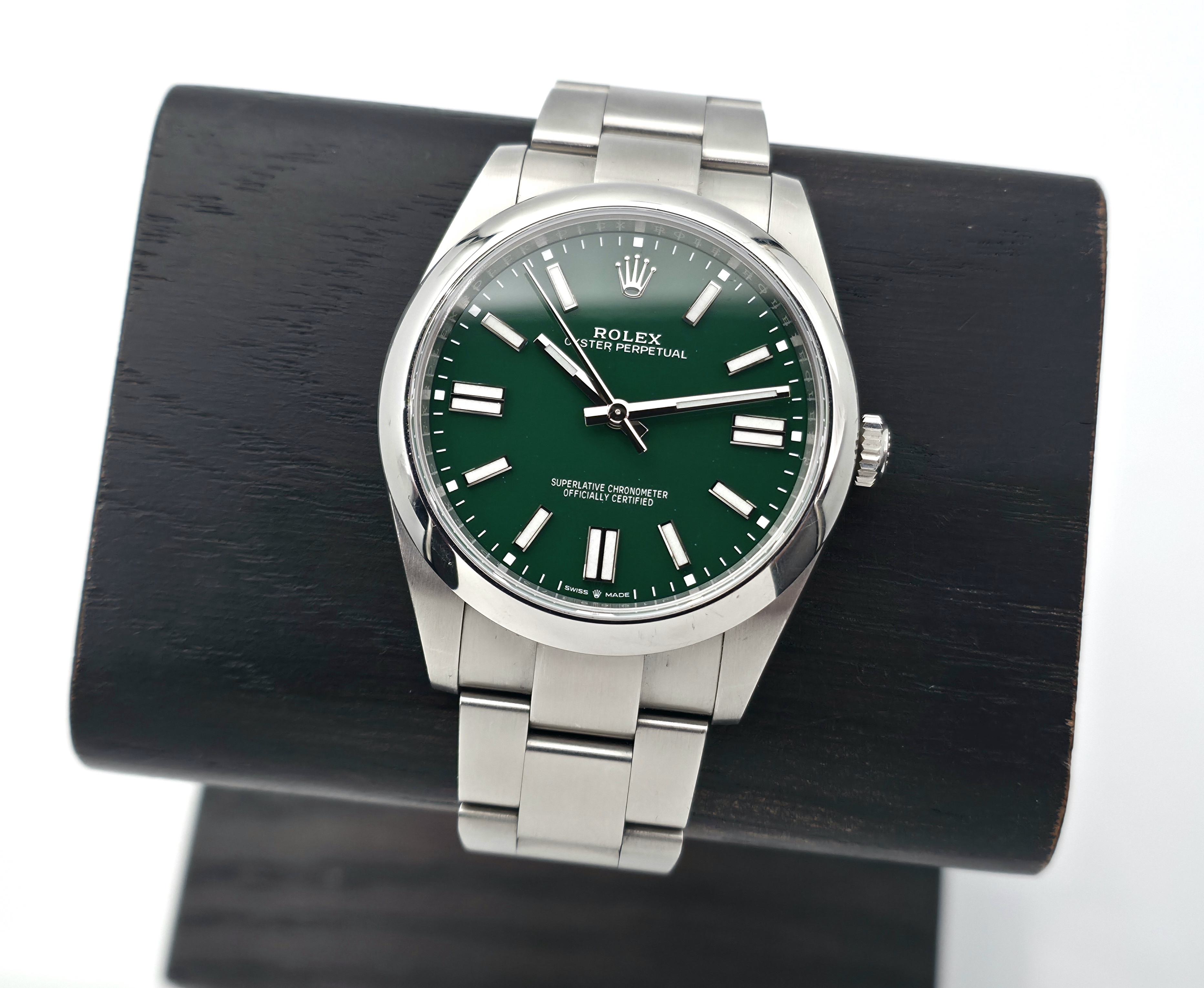 Rolex Oyster Perpetual 41, Green (12/2022)