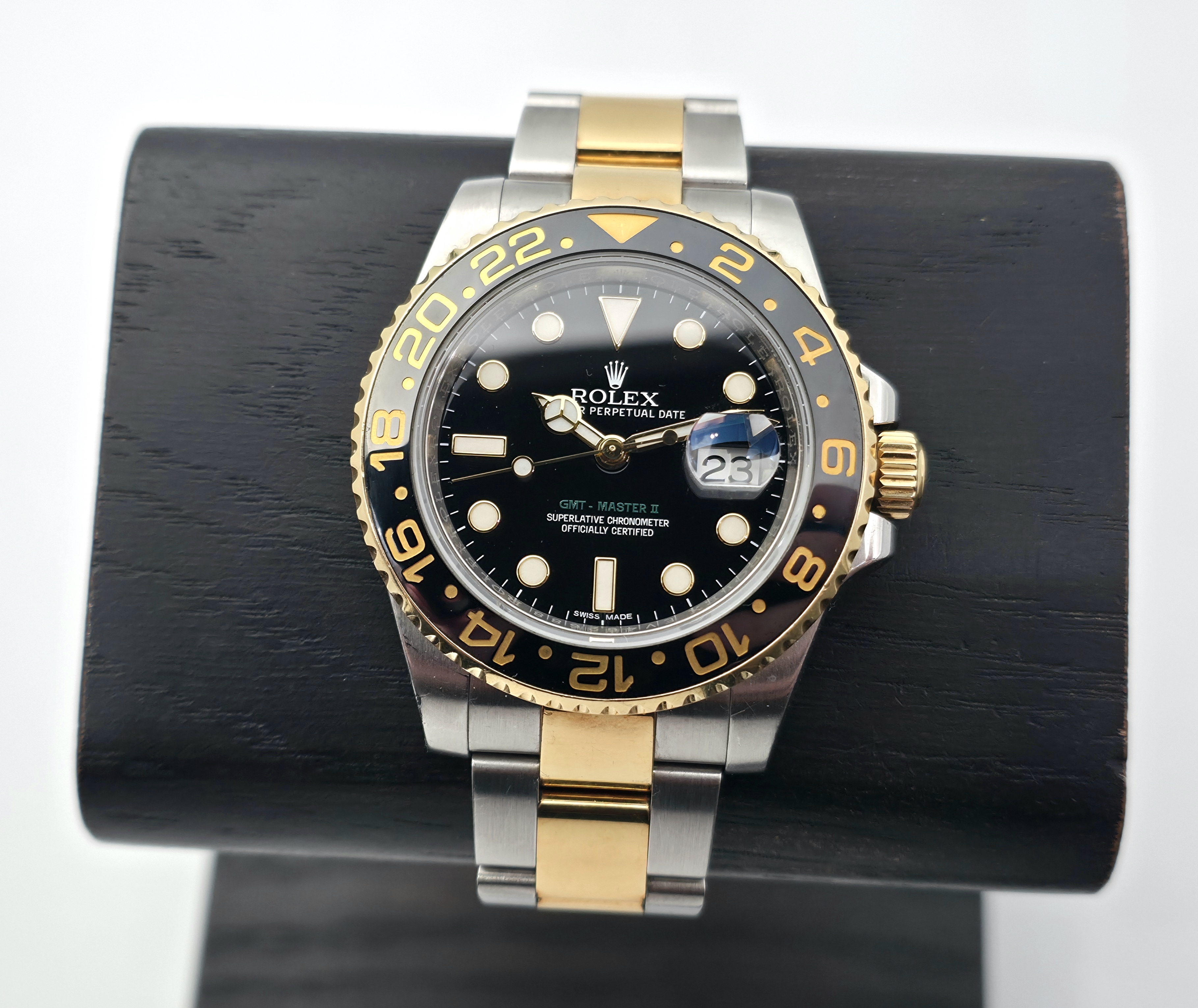 Rolex GMT-Master II Steel&Gold 40mm (04/2014)