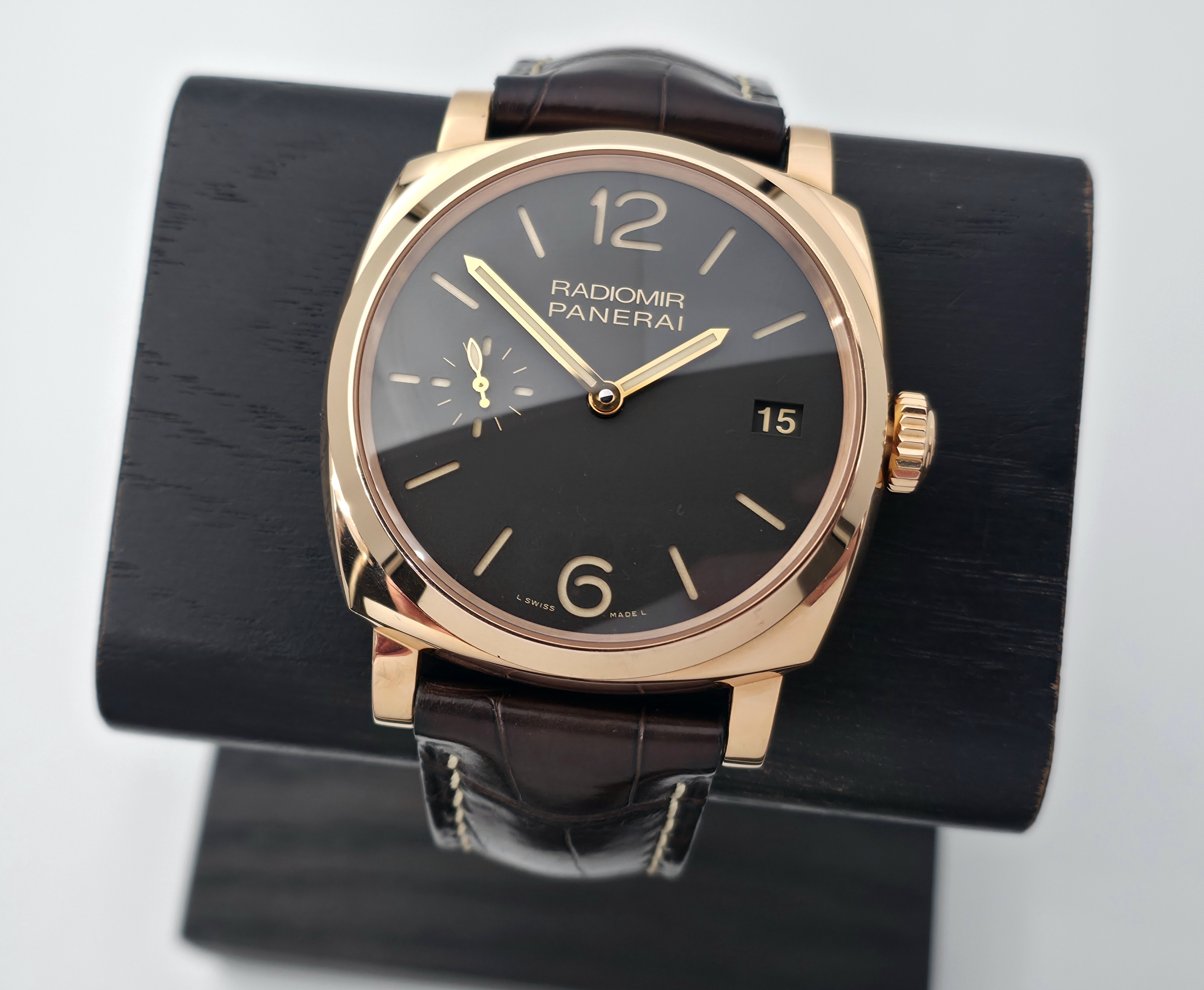 Panerai Radiomir 1940 3 Days 18k Red Gold 47mm (03/2015)