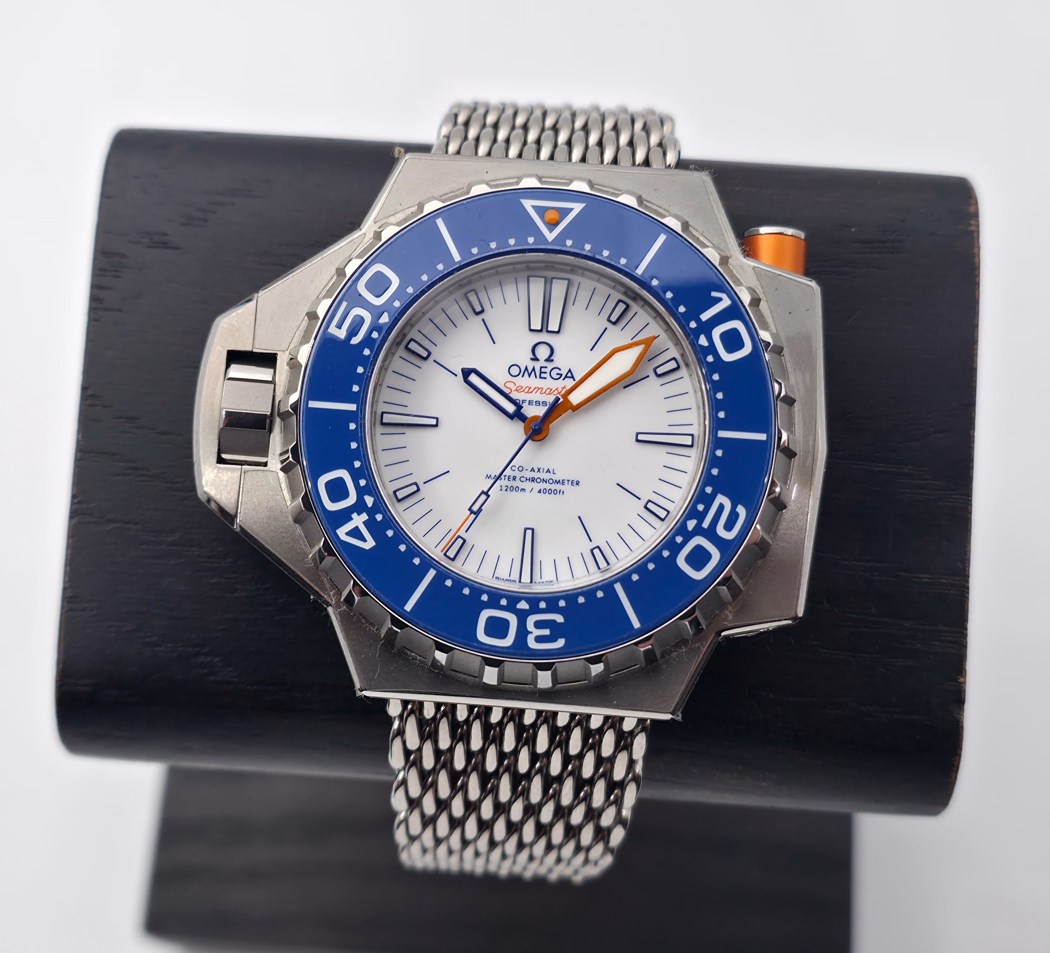 Omega Seamaster PloProf 1200M Titanium, Blue (12/2022)