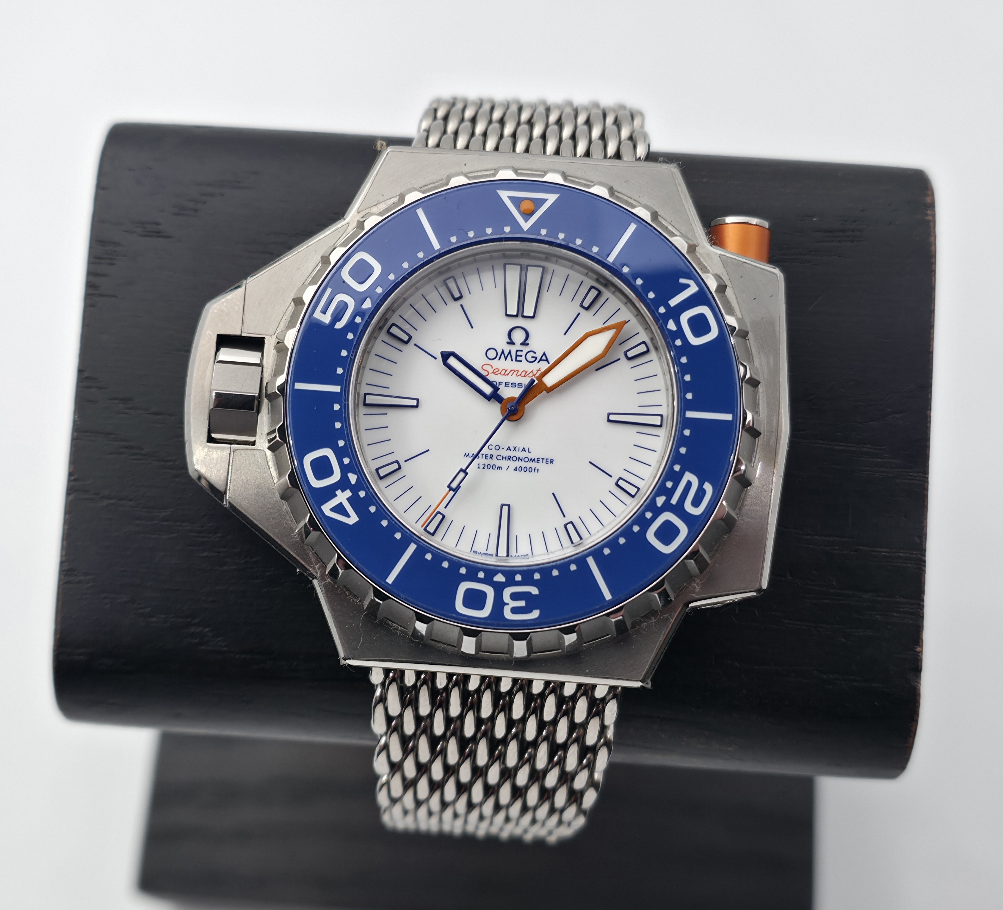 Omega Seamaster PloProf 1200M Titanium, Blue (12/2022)