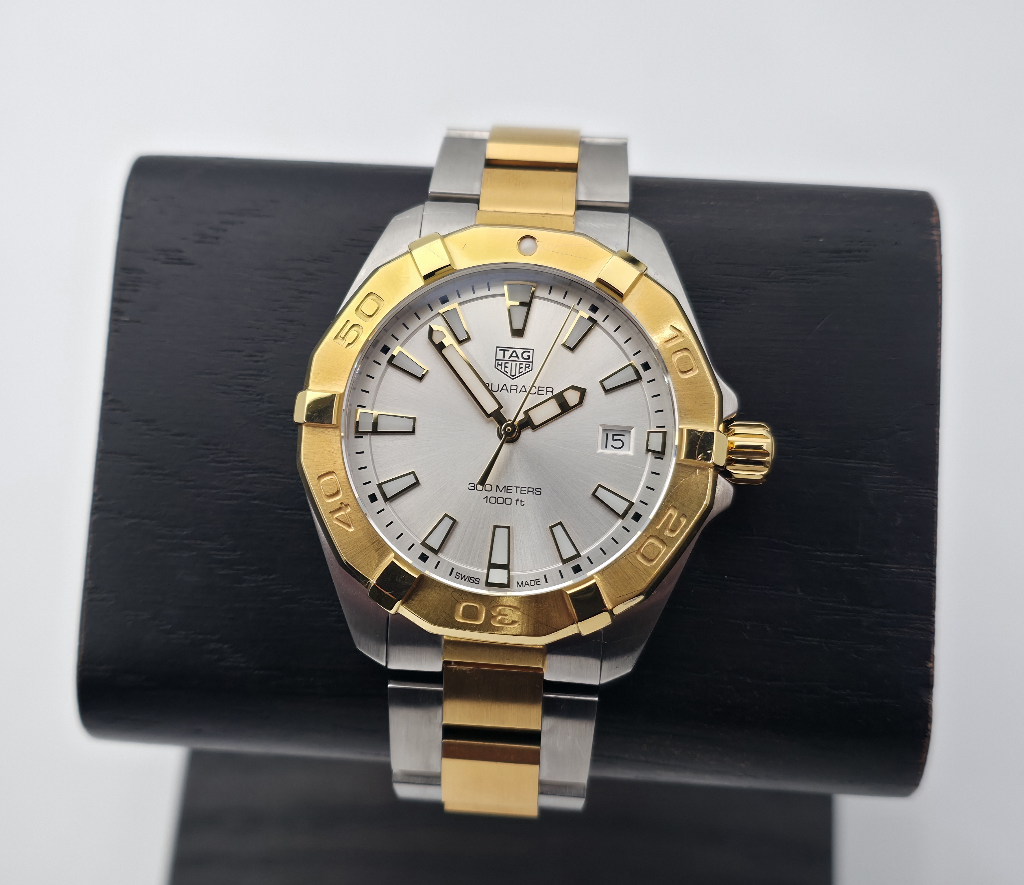 TAG Heuer Aquaracer Quartz Steel / 18k Gold 41mm (12/2022)