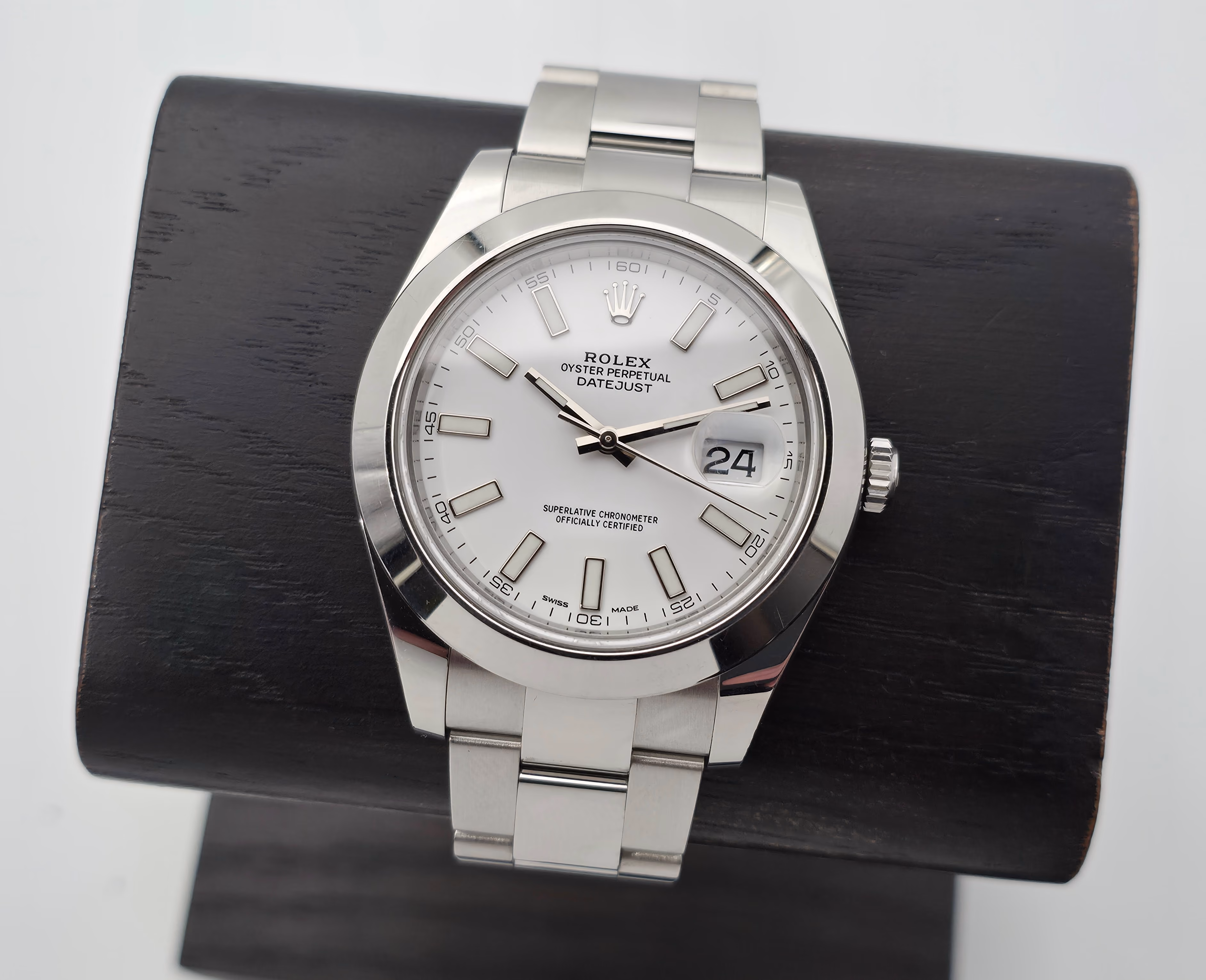 Rolex Datejust II 41mm, White Dial (07/2016)