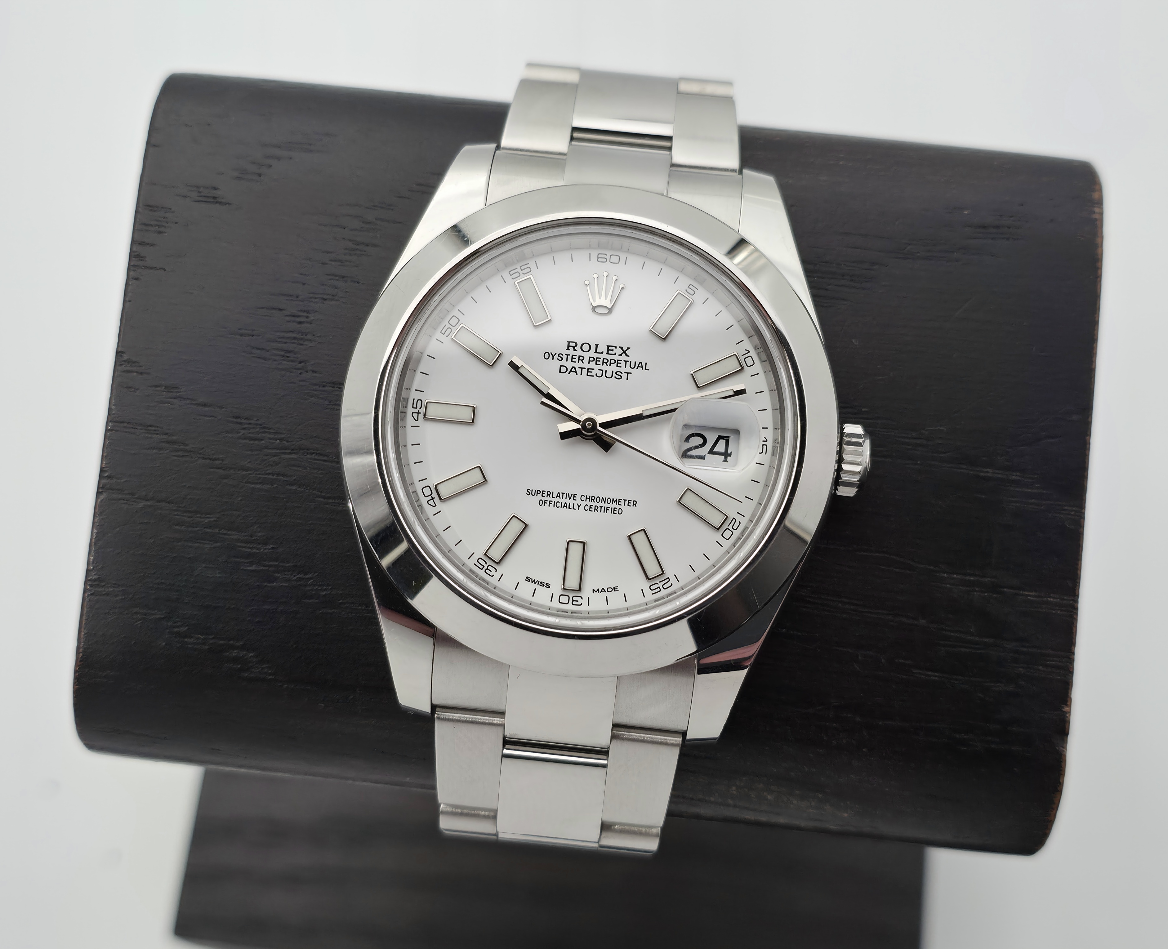 Rolex Datejust II 41mm, White Dial (07/2016)
