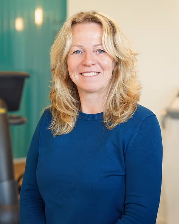 Ulrike Vogrin, Empfang bei Rheinblick Physio Team