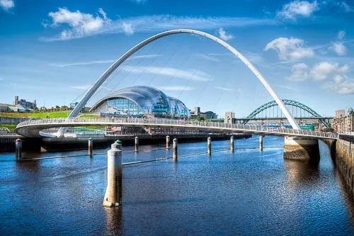 Millennium Bridge, Gateshead.