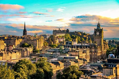 Edinburgh Castle.