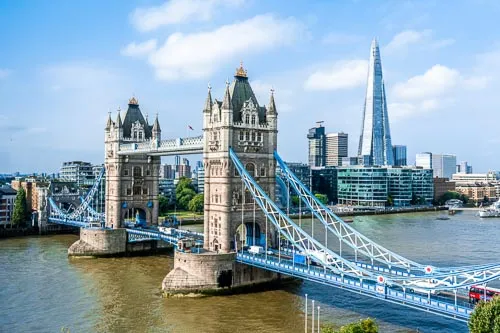London Tower Bridge.