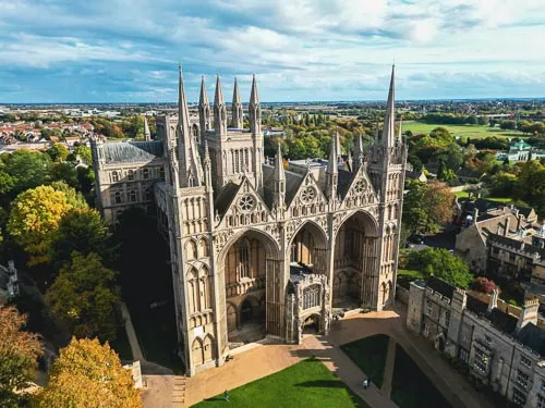 Peterborough Cathedral.
