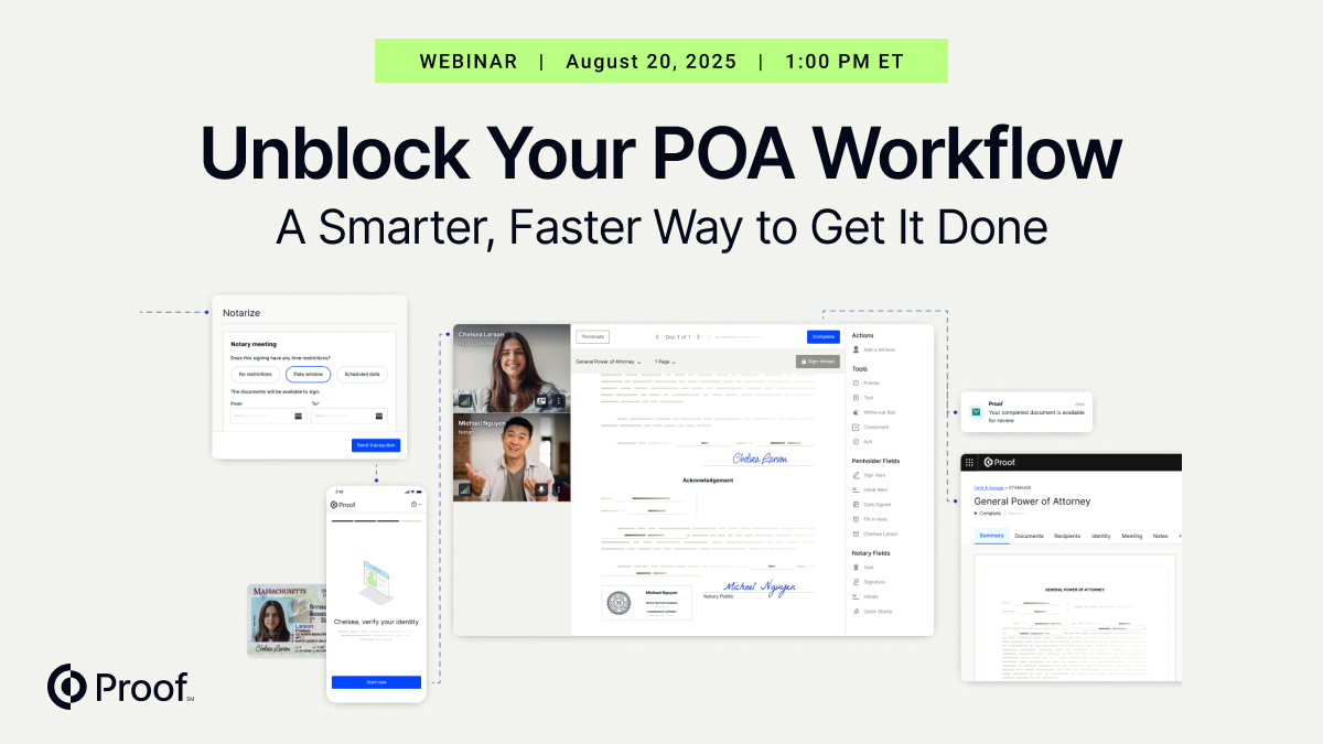 Unblock Your POA Workflow: A Faster, Smarter Way to Get It Done