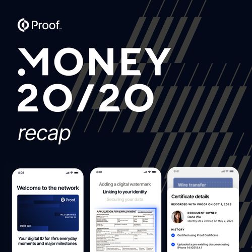 Money20/20 Recap: The New Standard for Trust