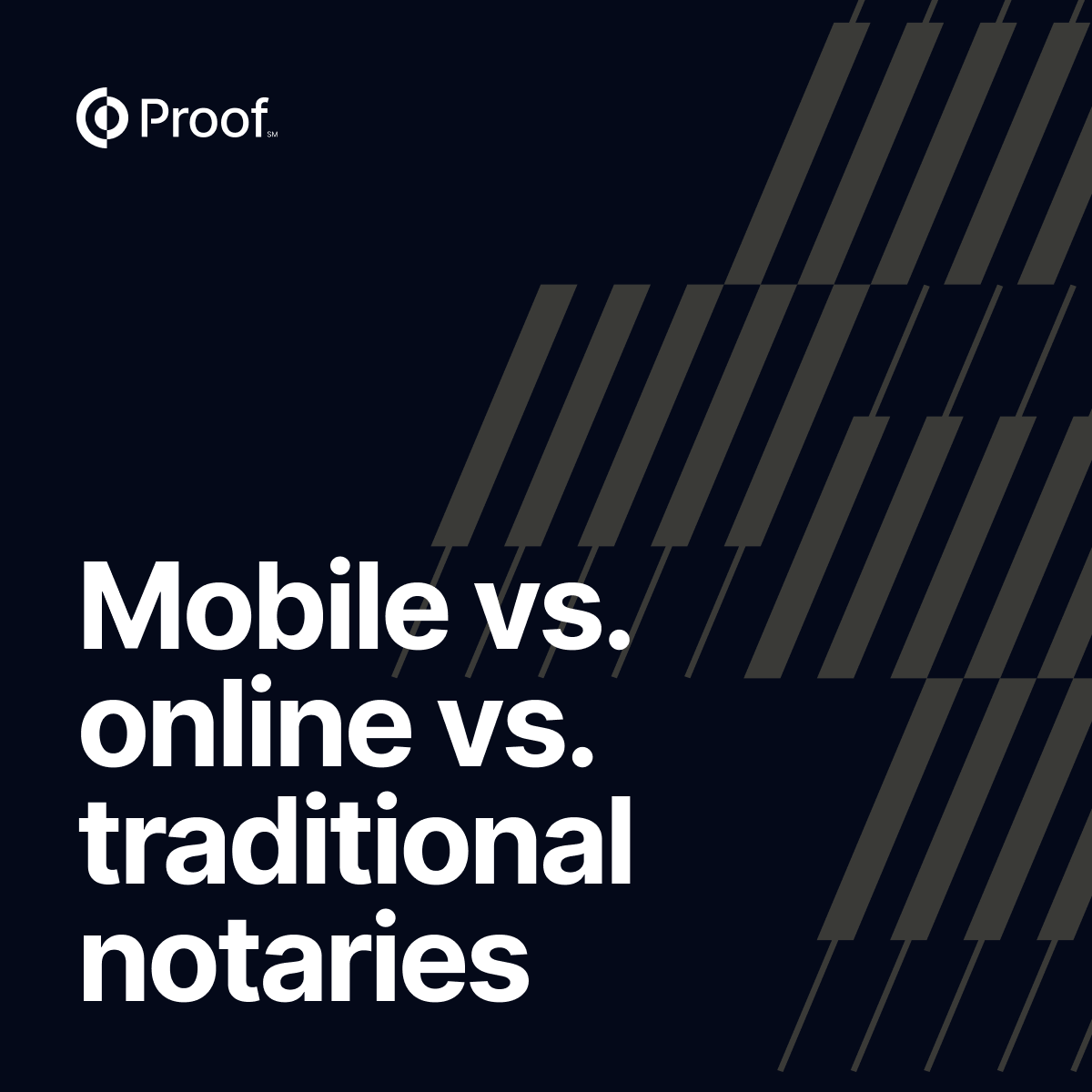 Mobile Notary, Online Notary, or Traditional Notary: When Should You Use Which?