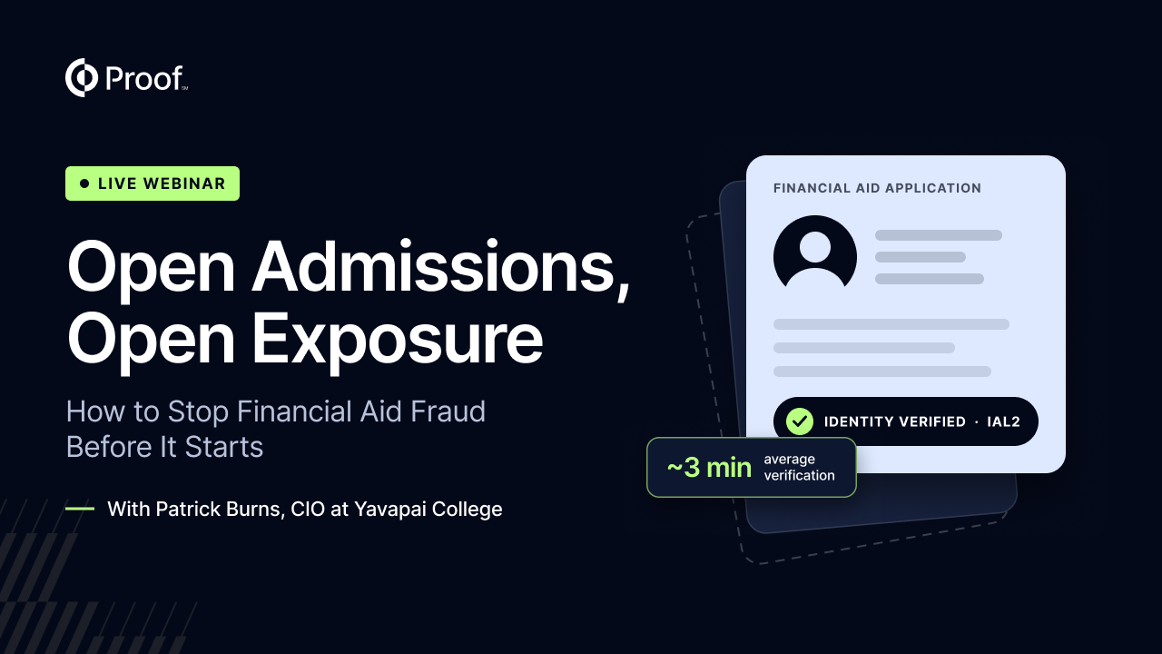 Open Admissions, Open Exposure: How to Stop Financial Aid Fraud Before It Starts