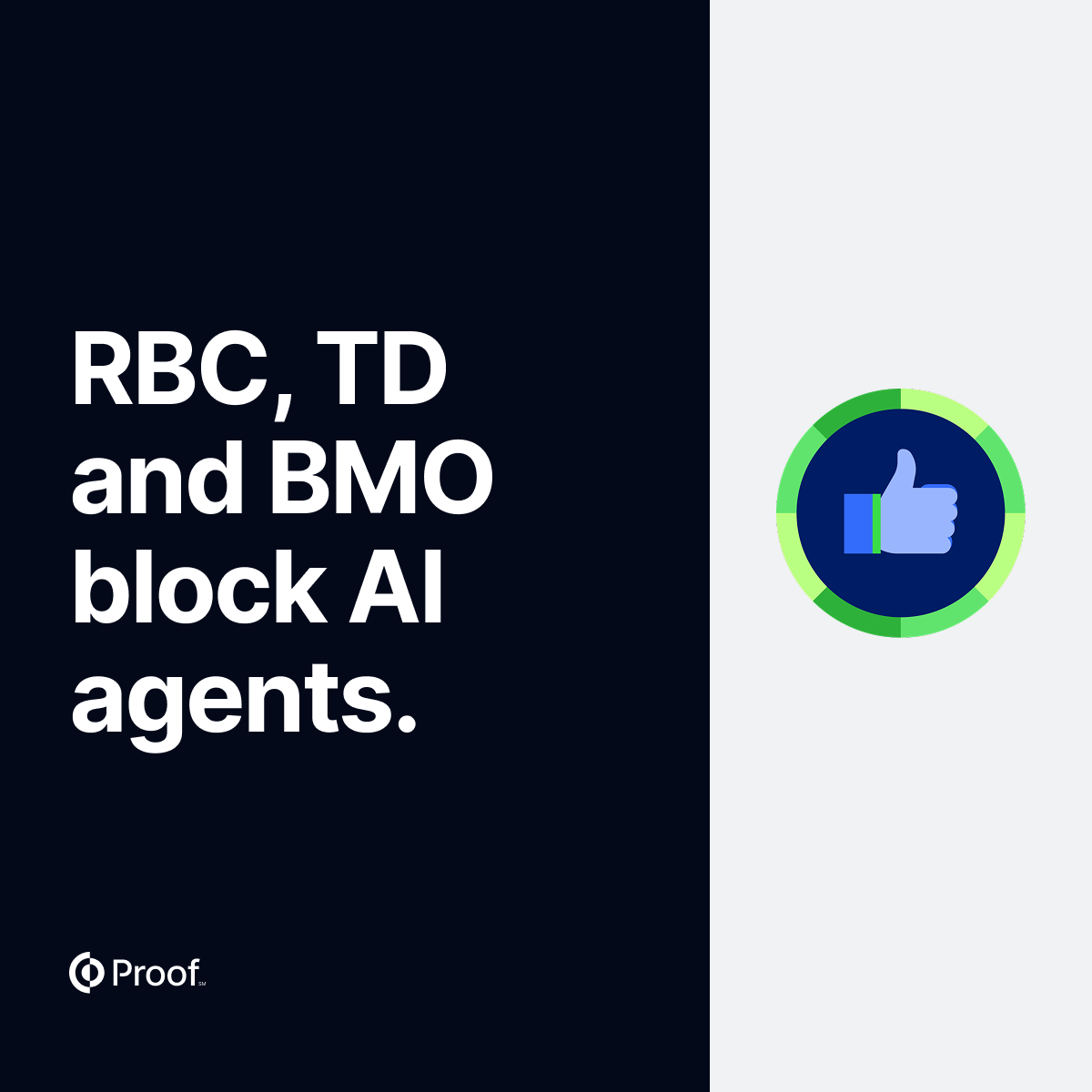 RBC, TD, BMO, and JPMorgan Block AI Agents