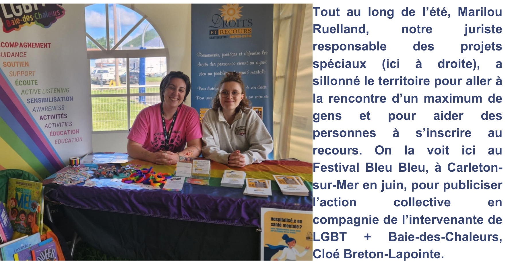 Une vingtaine de personne accompagnées dans leur inscription à l'action collective sur les gardes préventives illégales