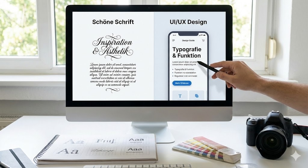 Typography in UI/UX Design.