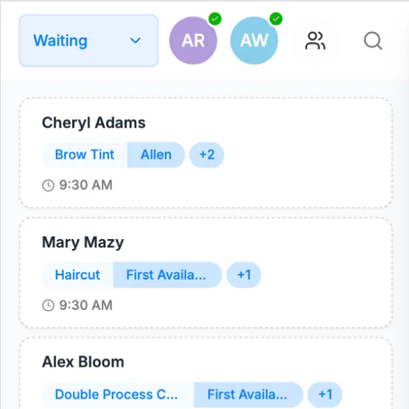 Appointment services