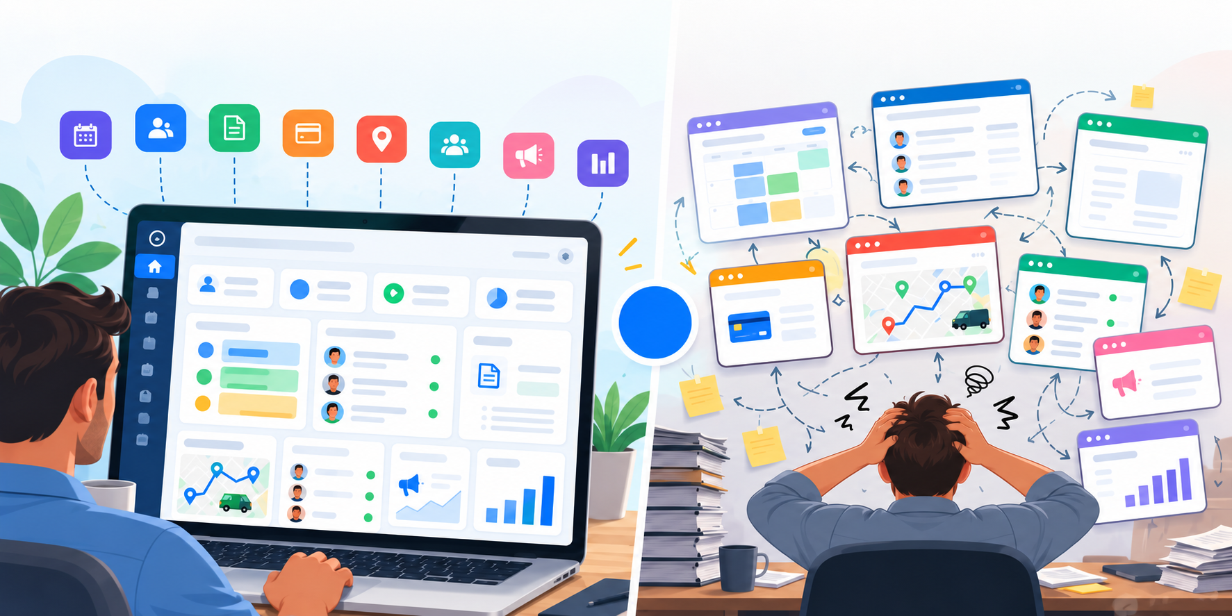 All-in-One Service-Business Software vs. Separate Tools: Which Setup Is Better?