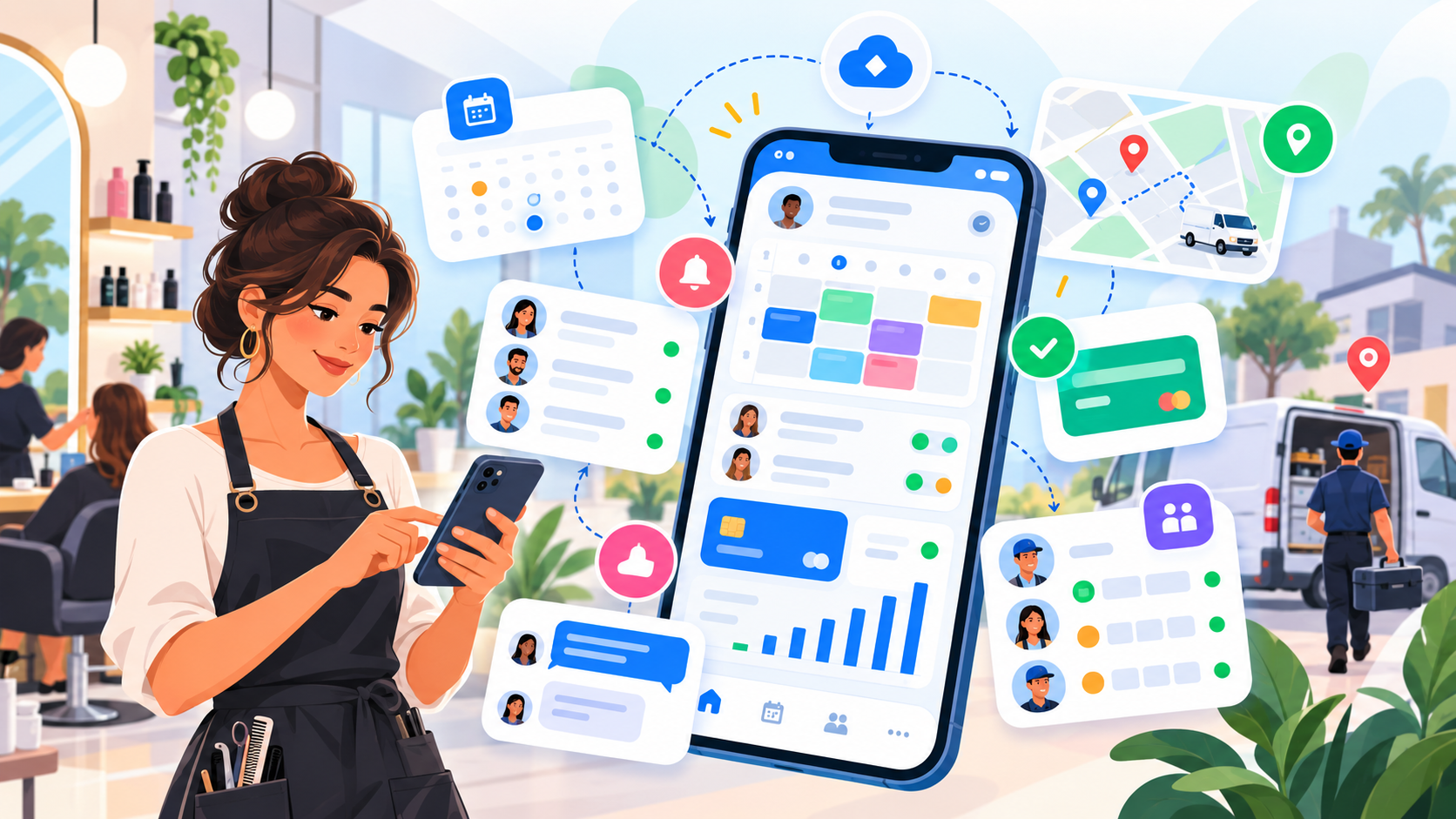 BookedBy Mobile Apps: Manage Your Service Business Anywhere