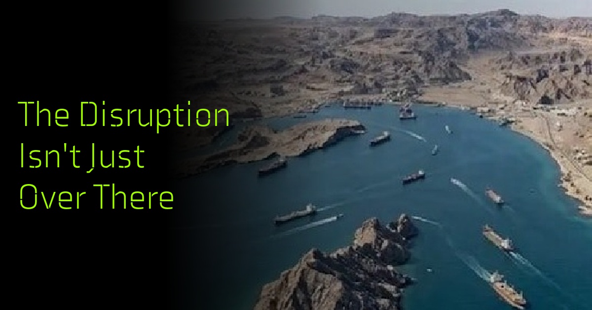 For shippers managing complex freight programs, it's a supply chain story, and the exposure is closer to home than it looks.