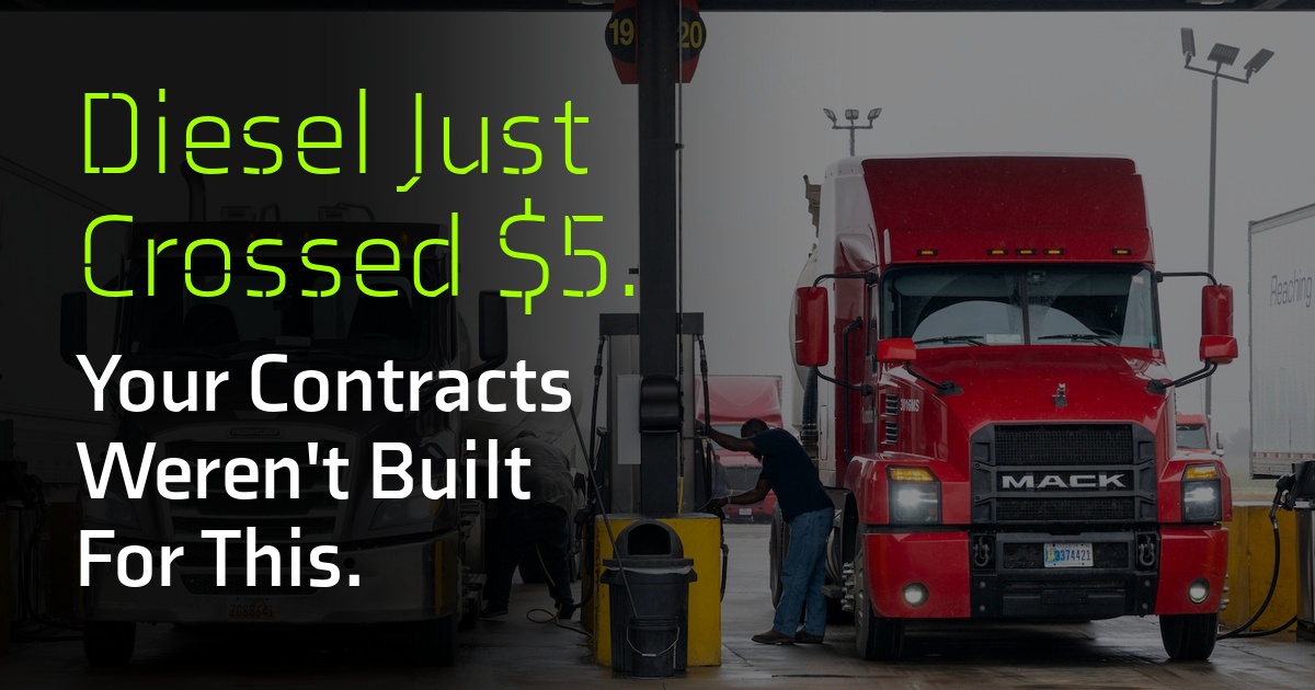 The Strait of Hormuz closure triggered the largest energy dIsruption in modern history — and every fuel surcharge, camercontract. and routing decision was written for a $3 diesel world. Here's what's happening, and how Mariner Logistics clients are navigating.