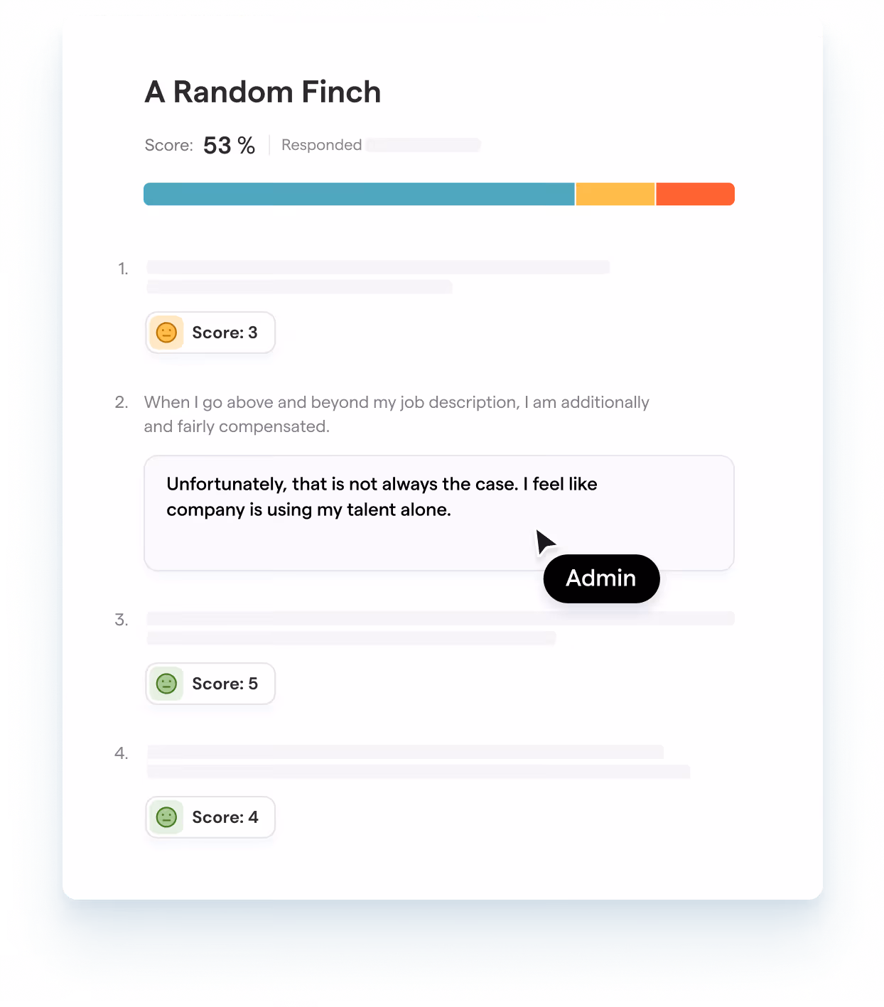 ThriveSparrow's Anonymous Surveys