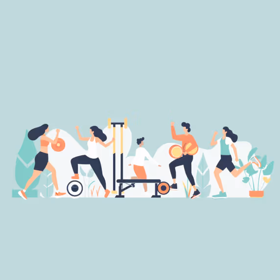 Fitness challenge, one sort of wellness program