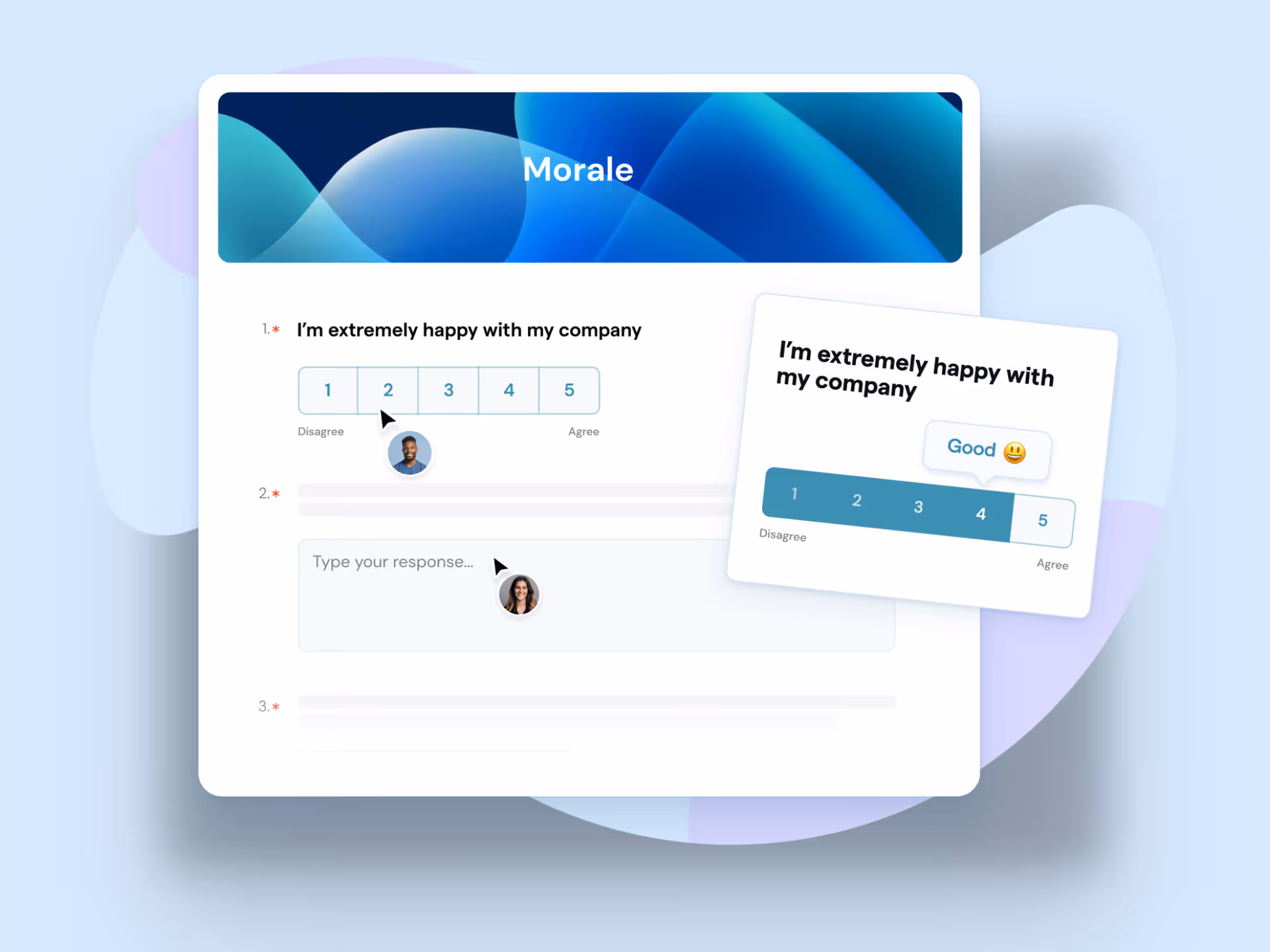ThriveSparrow's Engagement Surveys