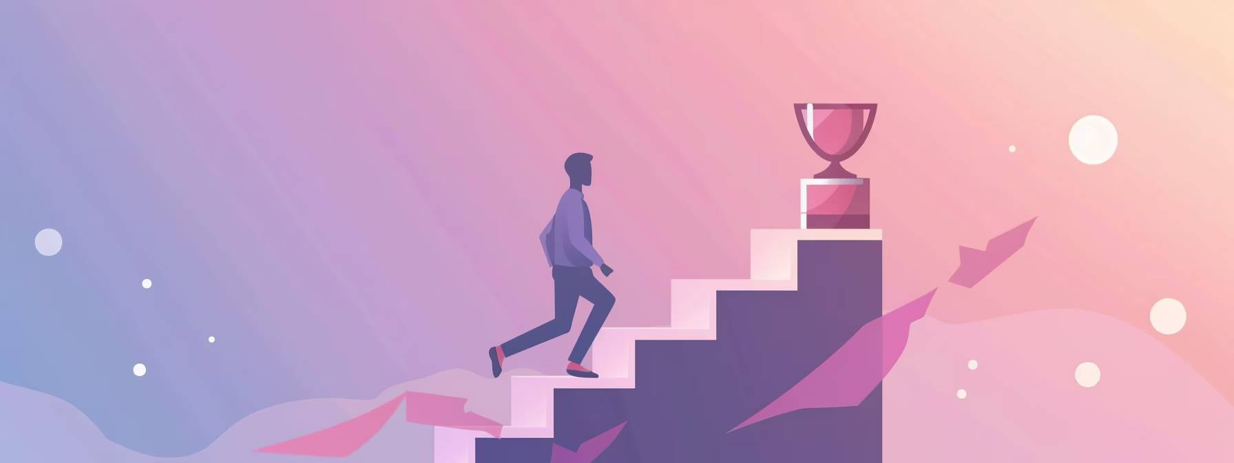 Breaking down large goals into smaller, doable goals.