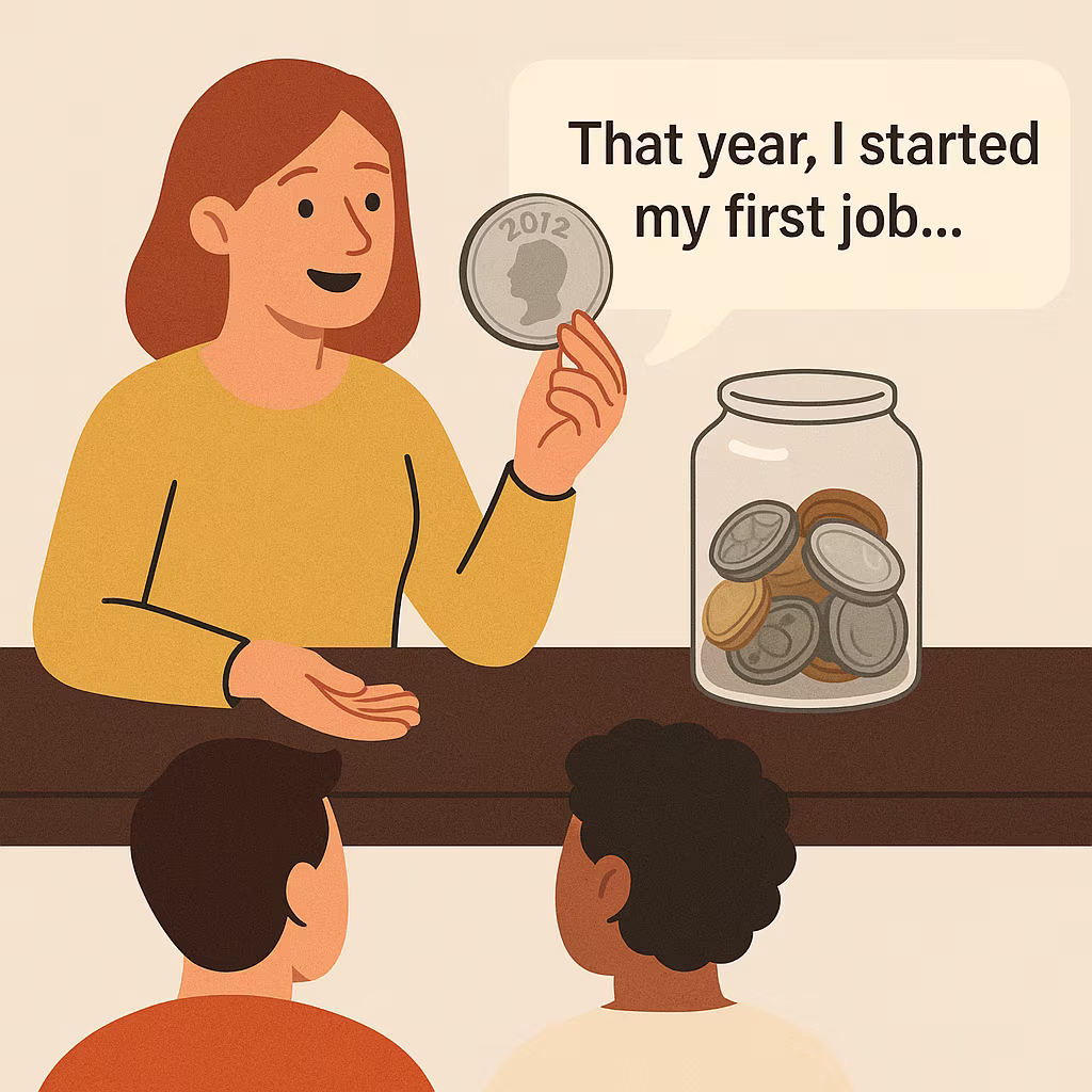 penny for your thoughts team activity infographic