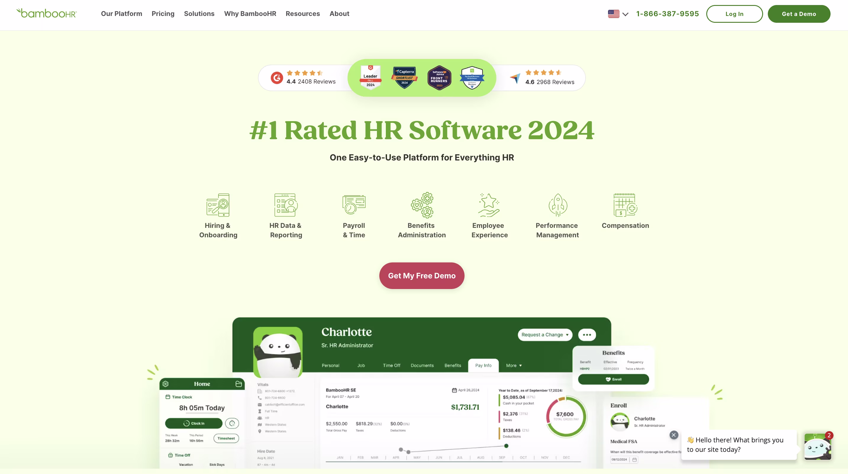 bamboohr product screenshot