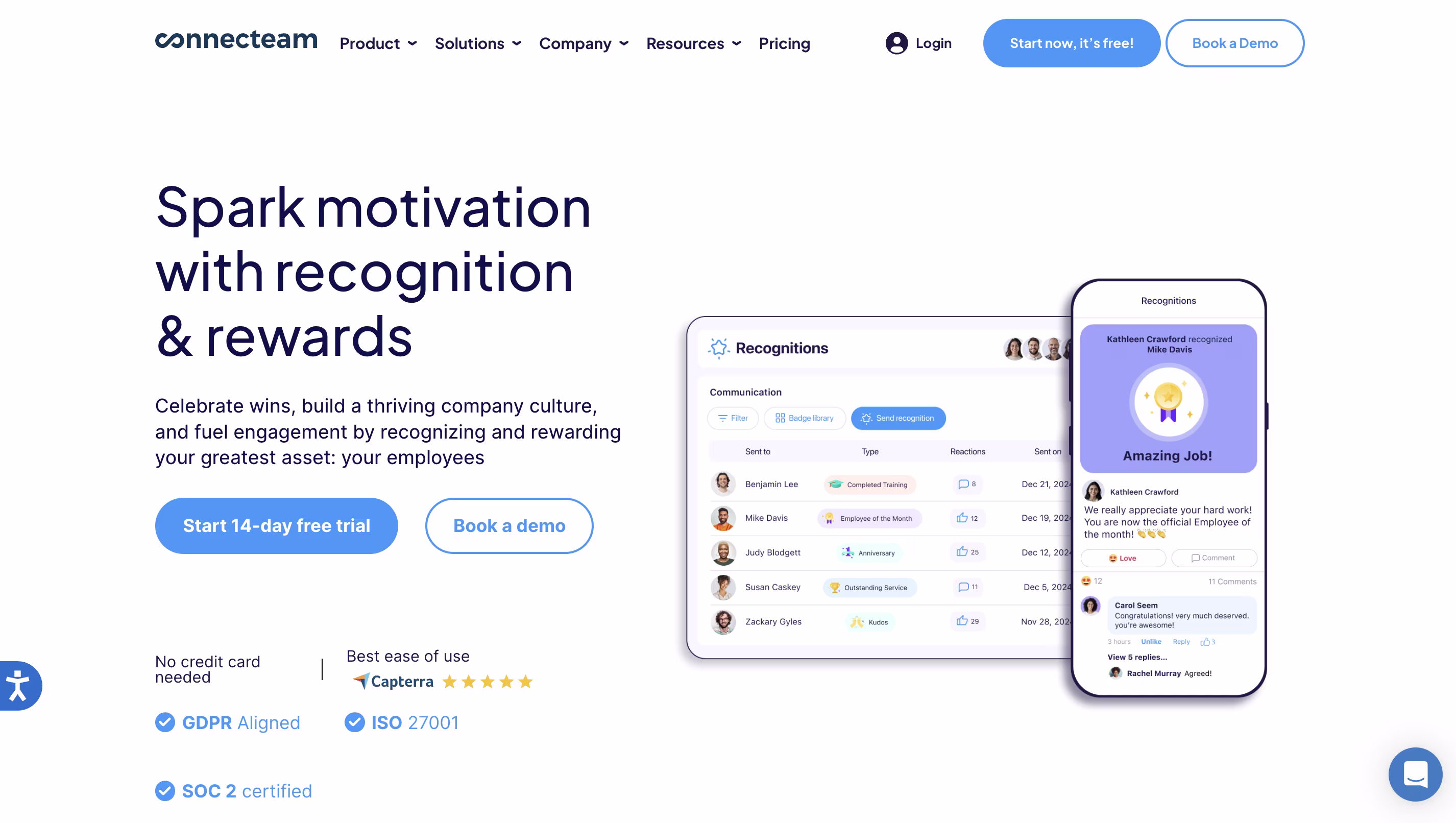 connecteam product screenshot