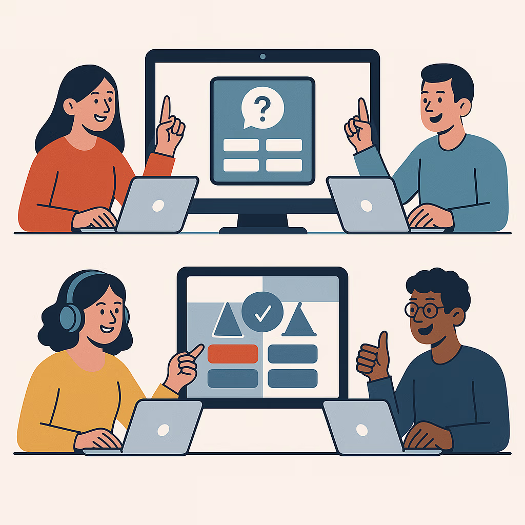 online trivia showdown team activity infographic