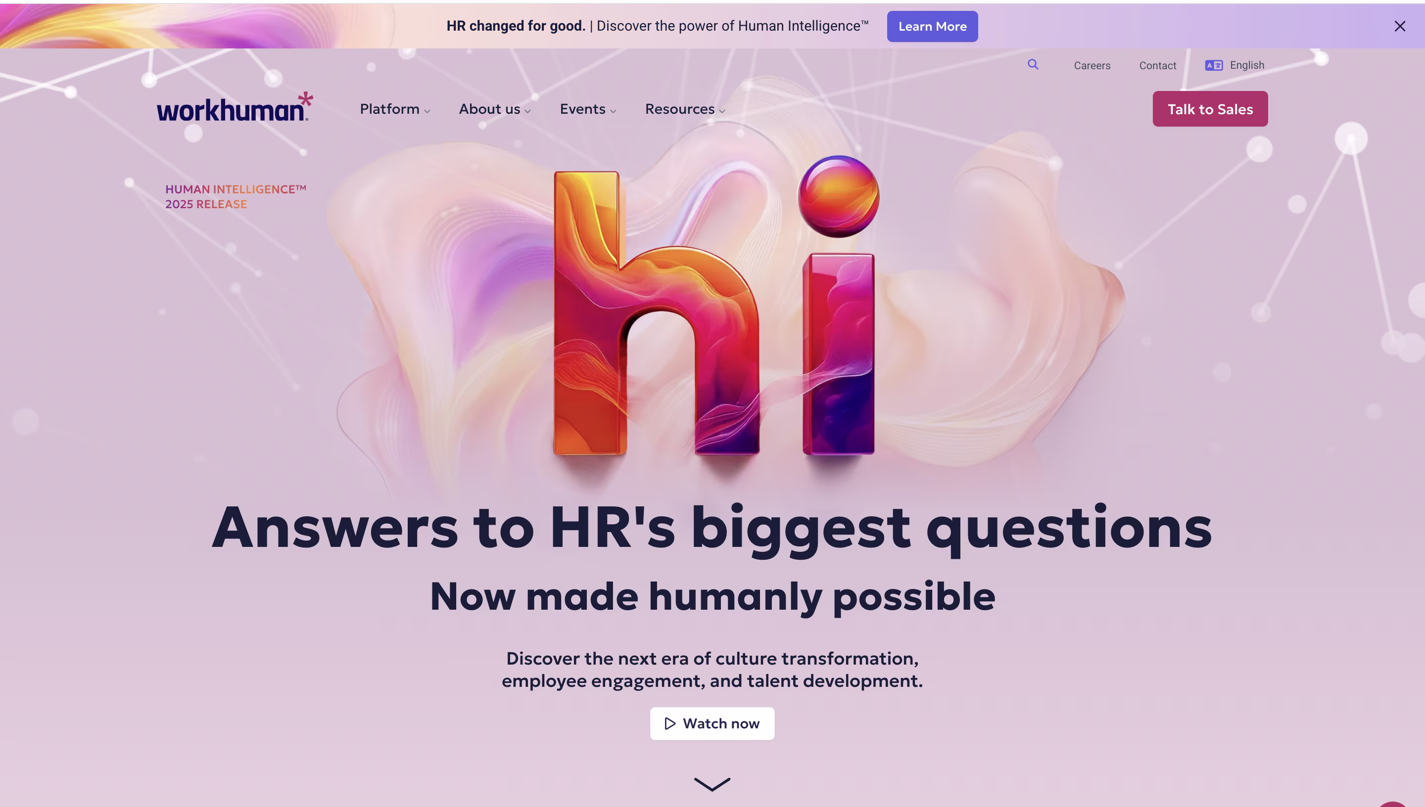 workhuman Homepage