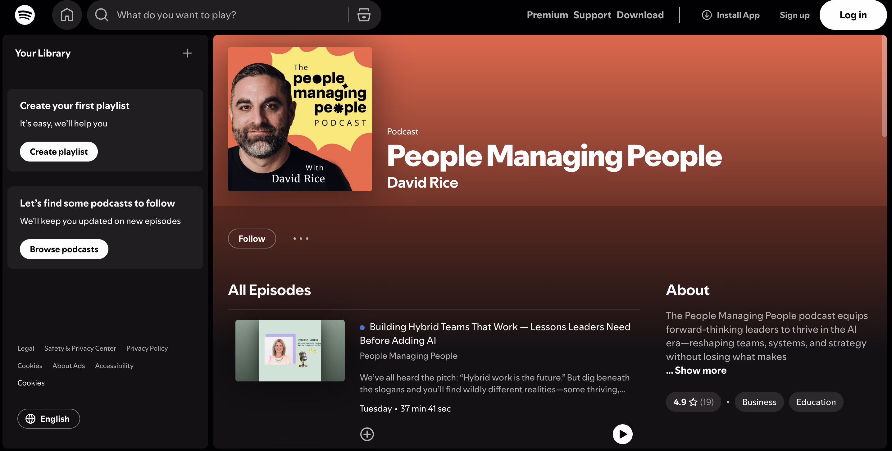 People Managing People Screenshot