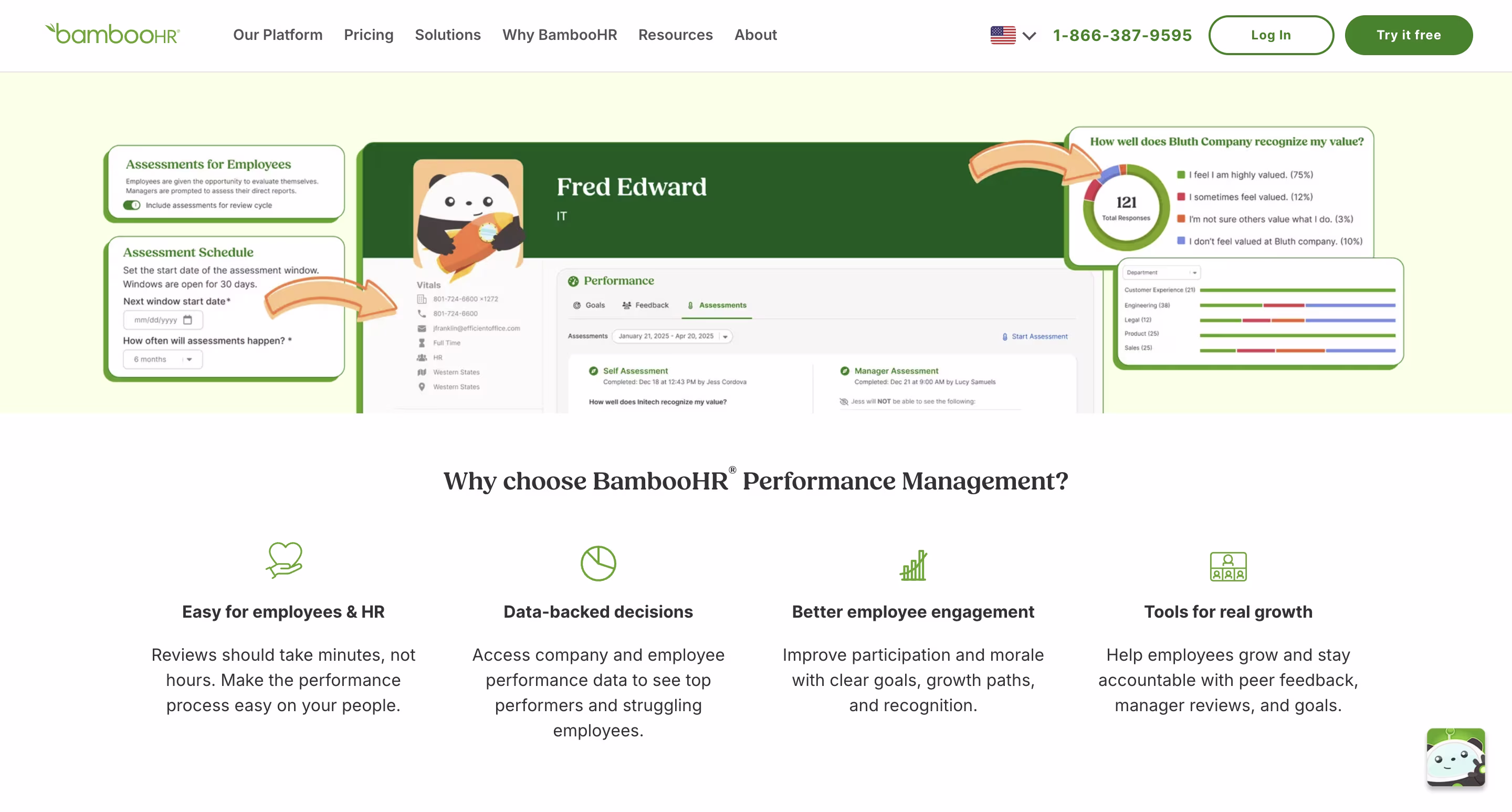 Bamboo HR Performance Management Software