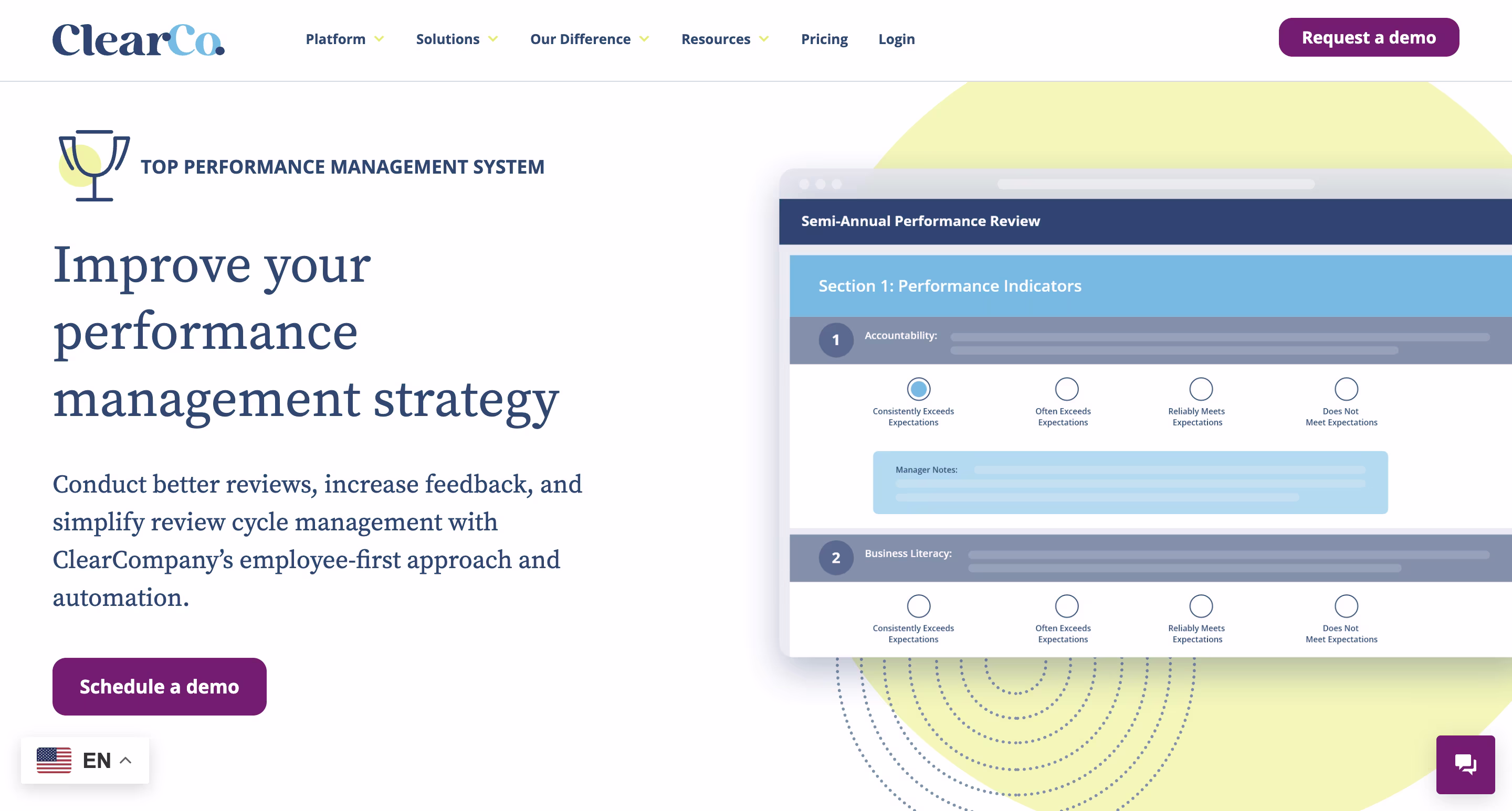 ClearCompany's Performance Management