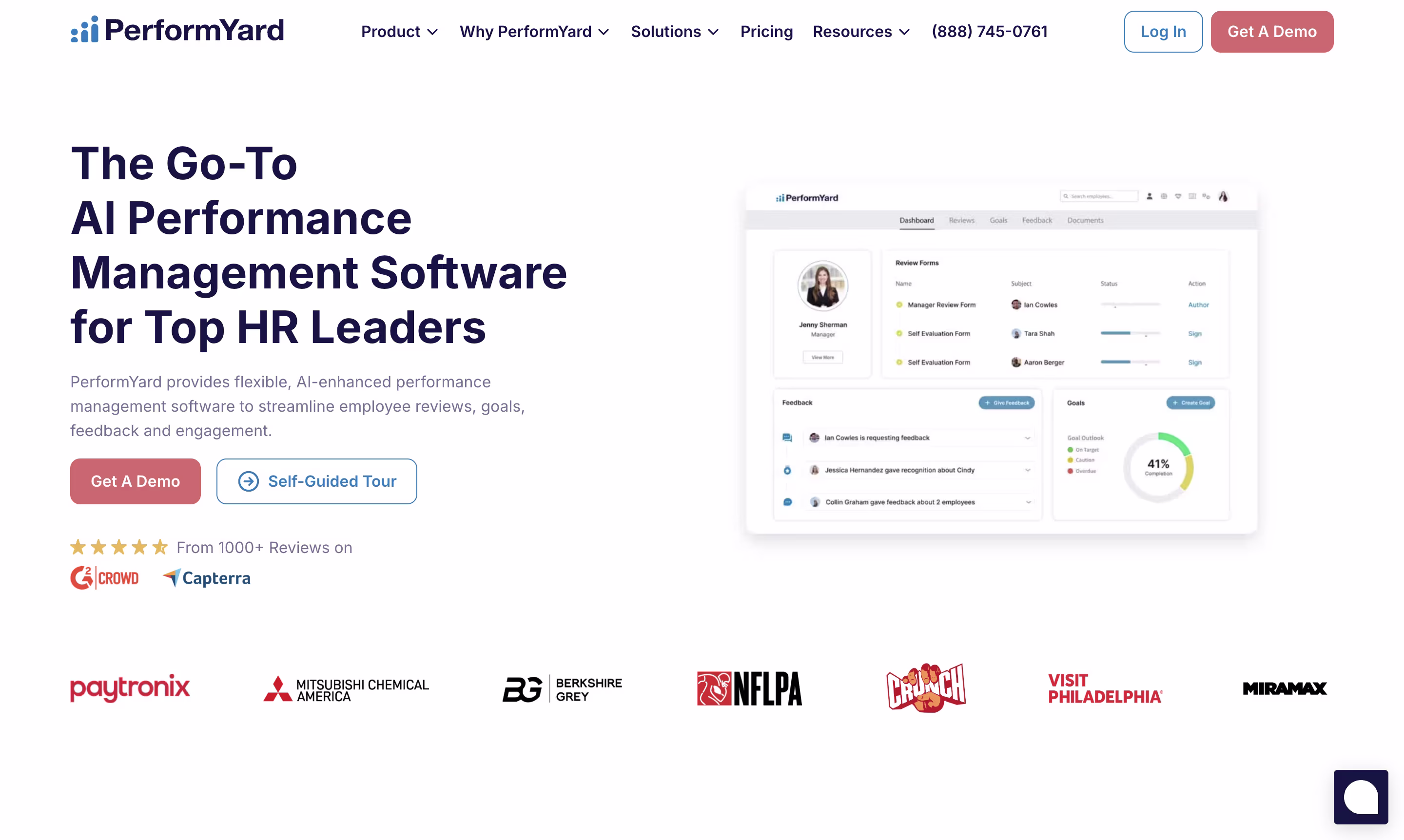 PerformYard Performance Management Software