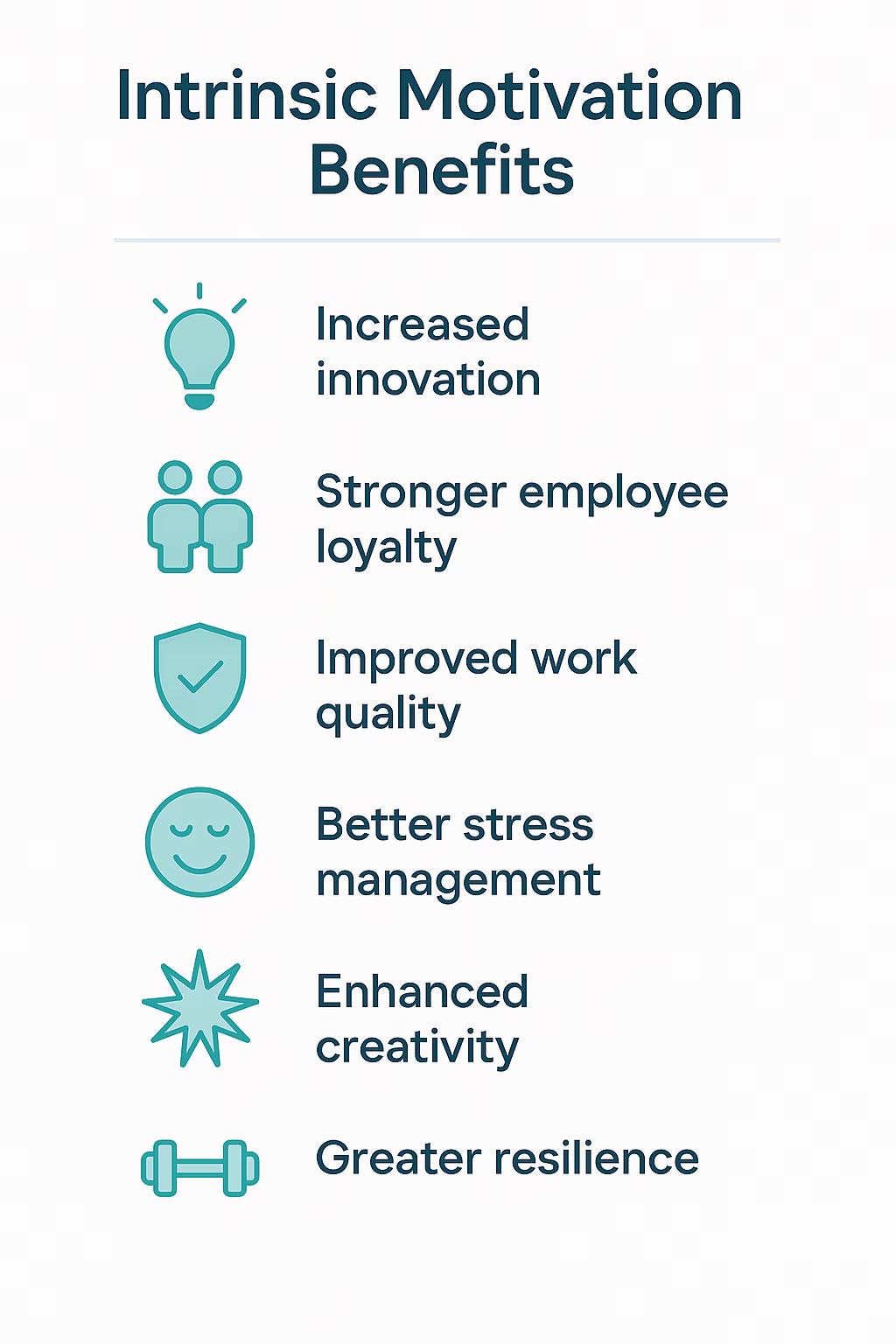 Benefits of Intrinsic Motivation