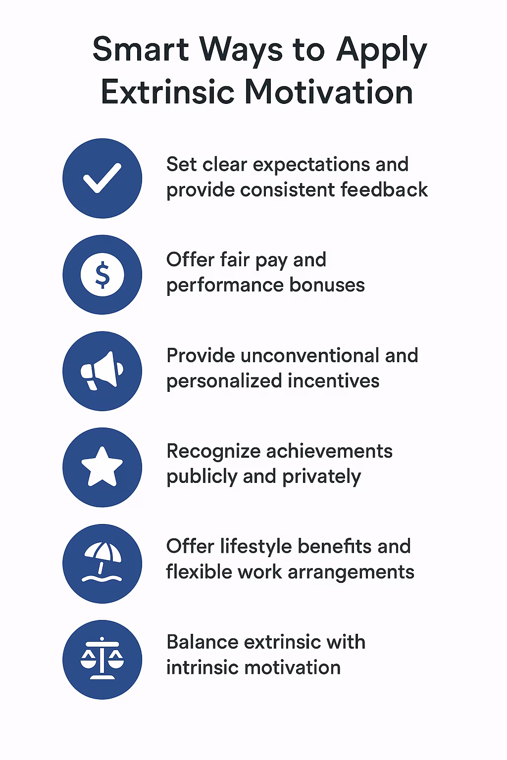 Smart Ways to Apply Extrinsic Motivation