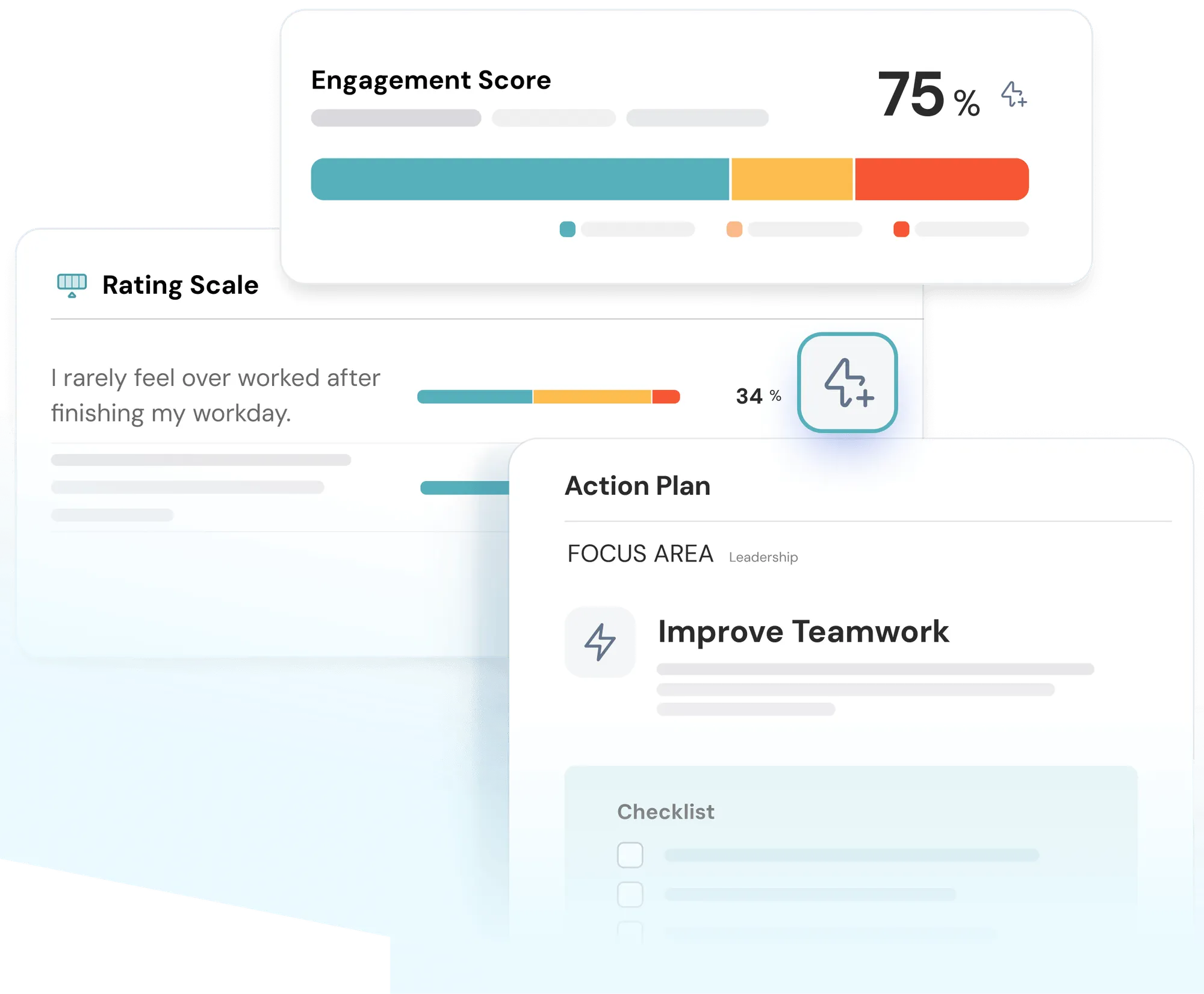 Action Plans for engagement on ThriveSparrow