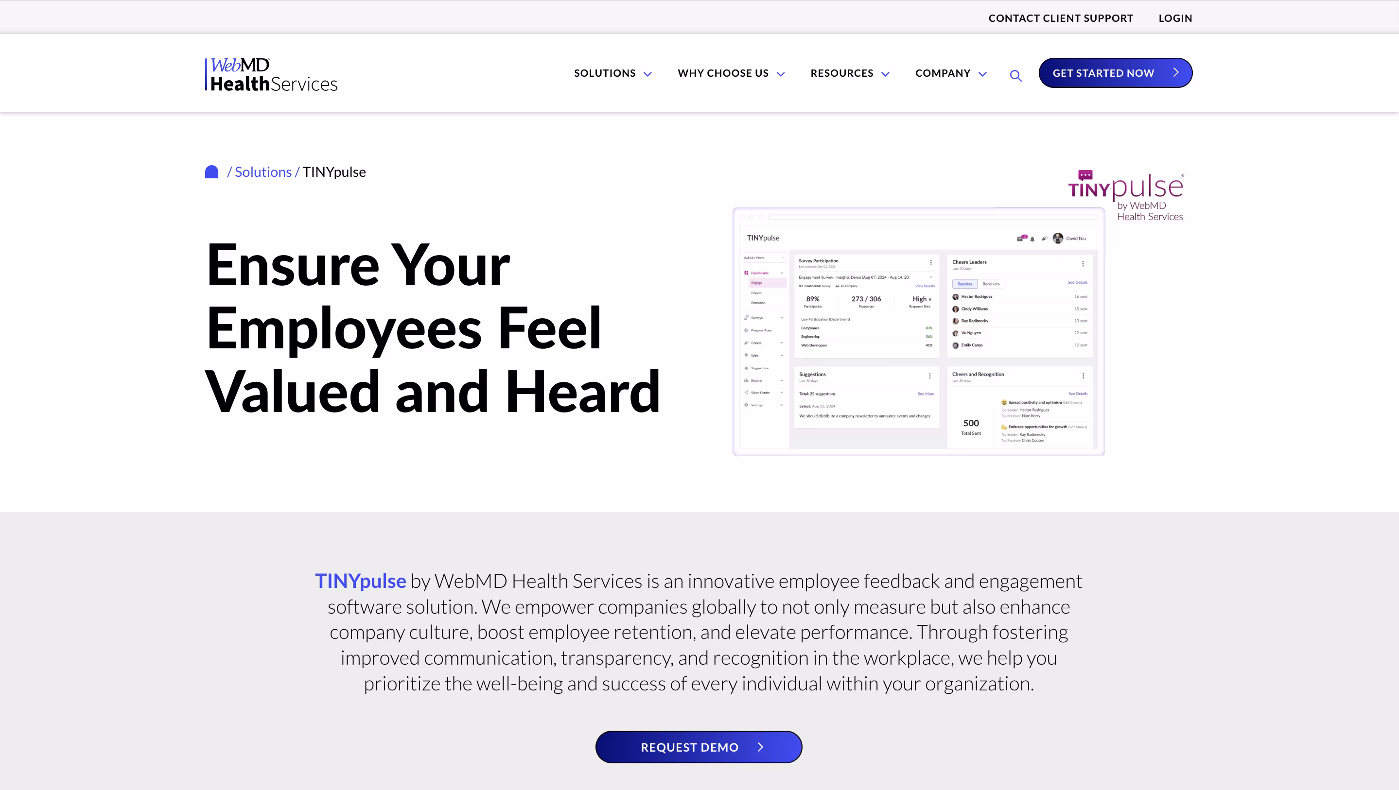 TINYpulse pulse survey tool