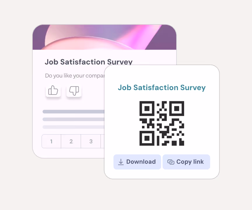 Reach every blue-collar worker instantly with QR code surveys