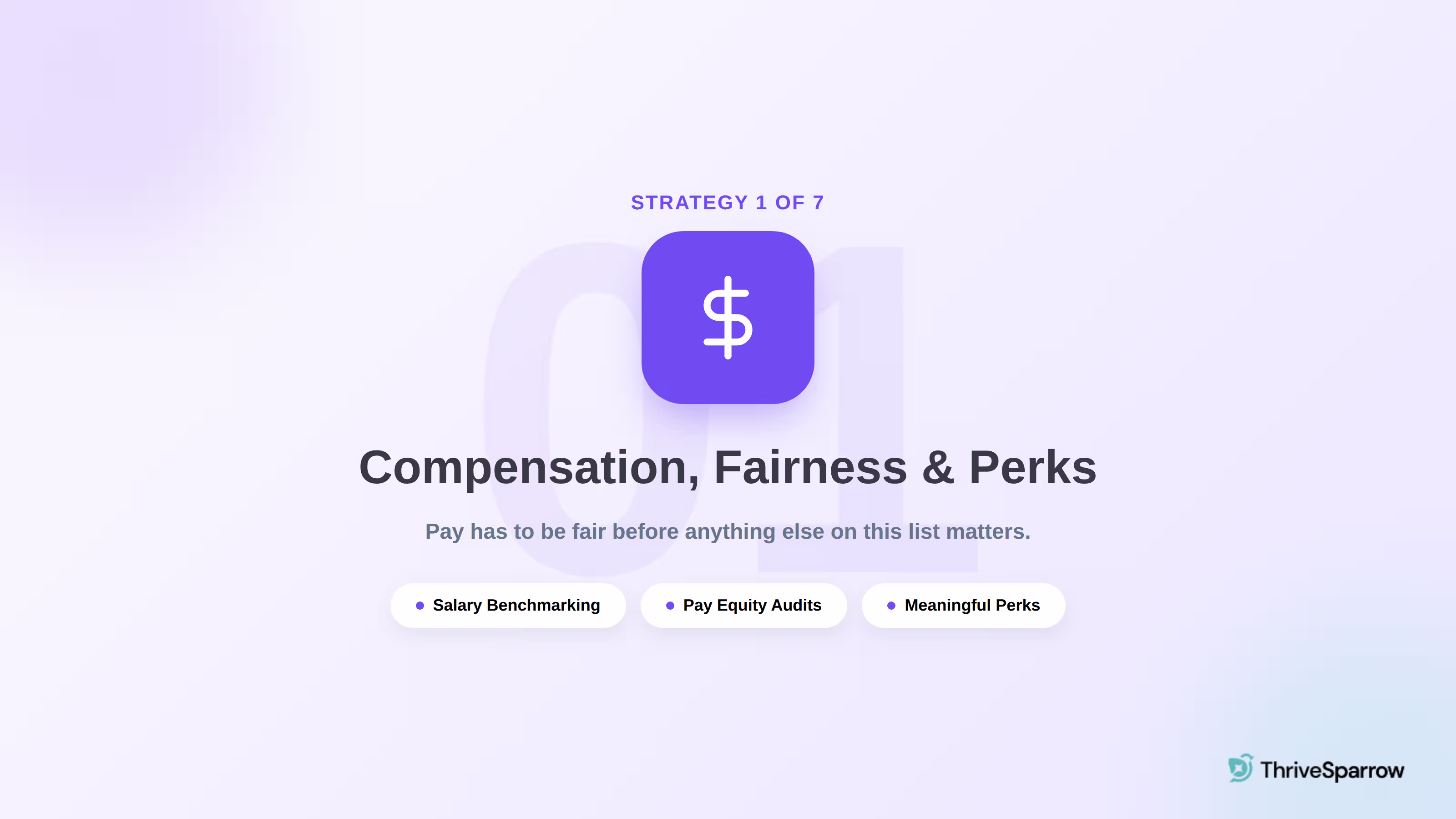 Employee retention strategy 1: compensation, fairness, and perks